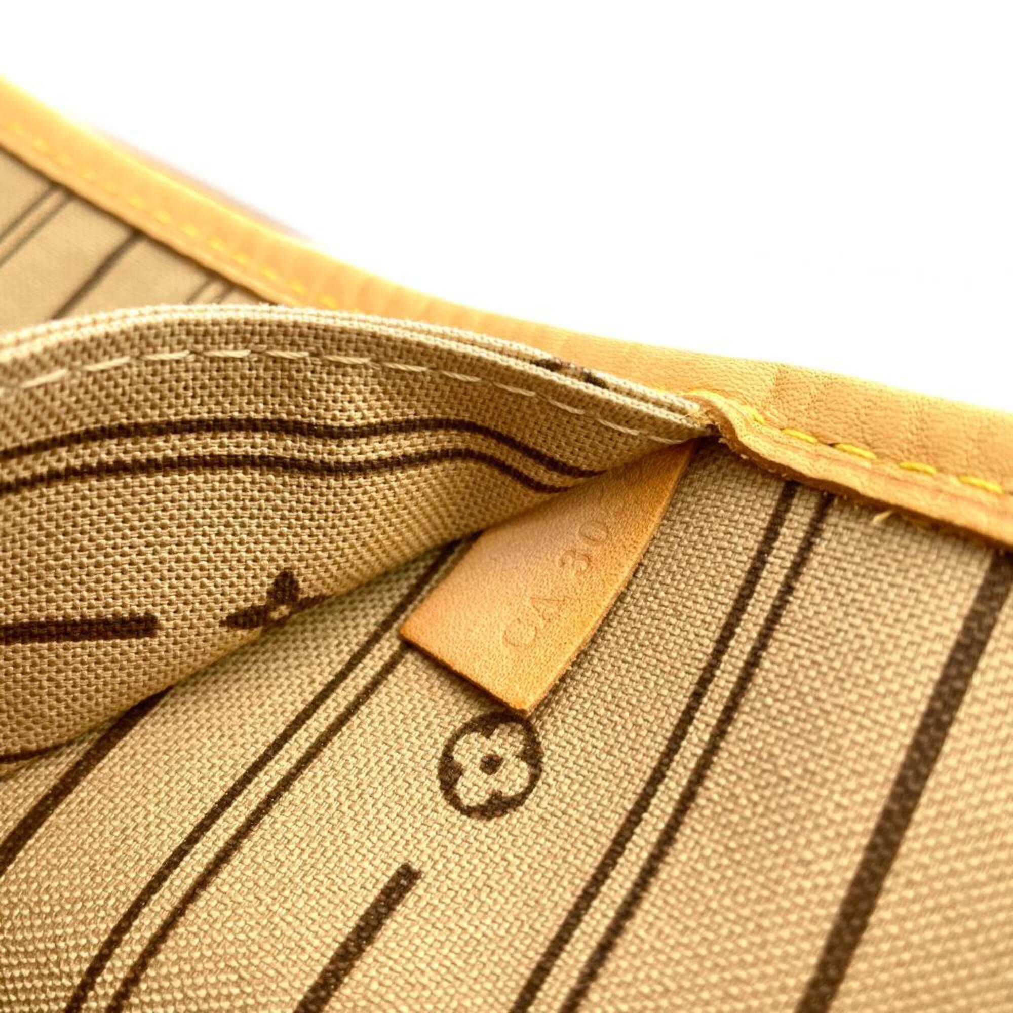Louis Vuitton Brown Monogram Canvas Tote Bag (Pre-Owned)