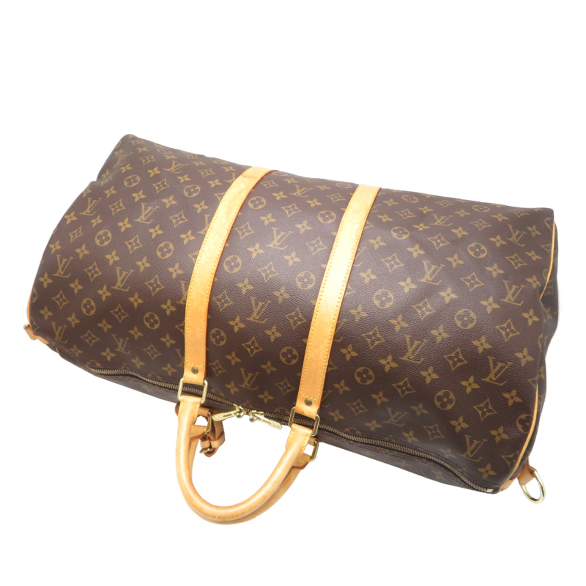 Louis Vuitton Brown Monogram Boston Bag (Pre-Owned)