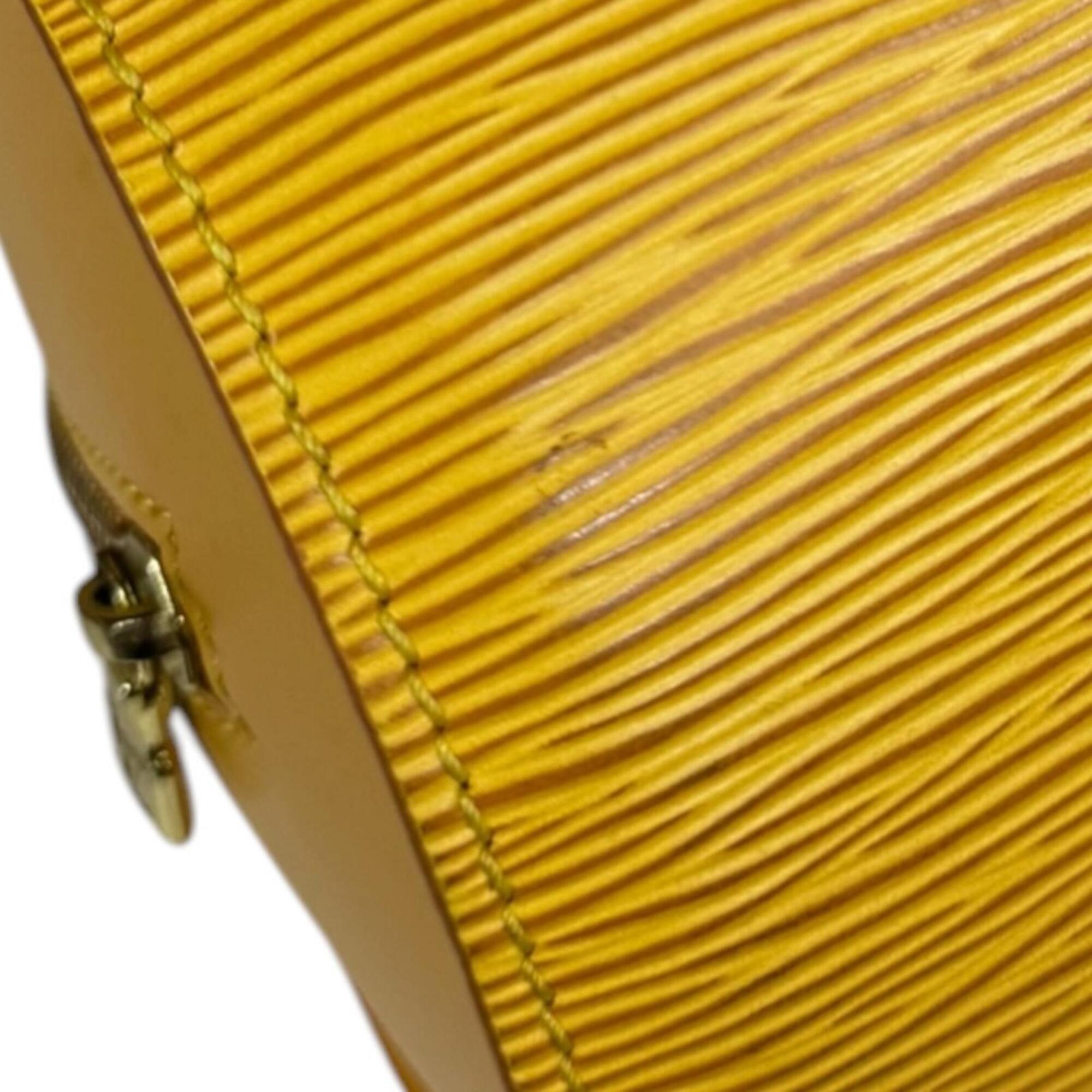 Louis Vuitton Yellow Epi Leather Handbag (Pre-Owned)