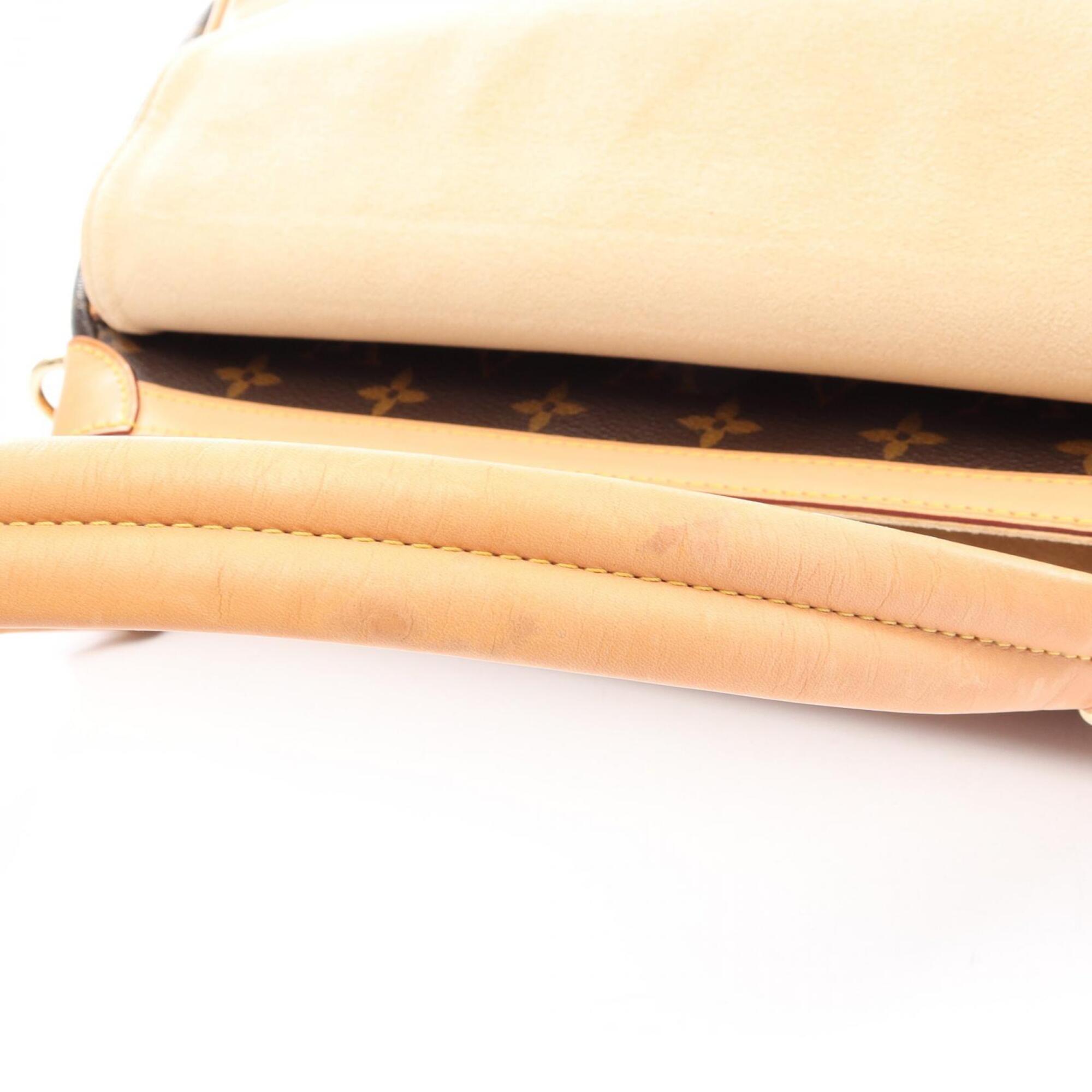 Louis Vuitton Brown Monogram Monogram Handbag Shoulder Bag (Pre-Owned)
