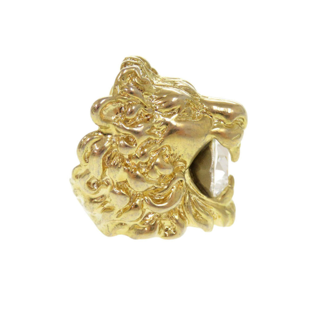 Gucci Gold Metal Band Ring (Pre-Owned)
