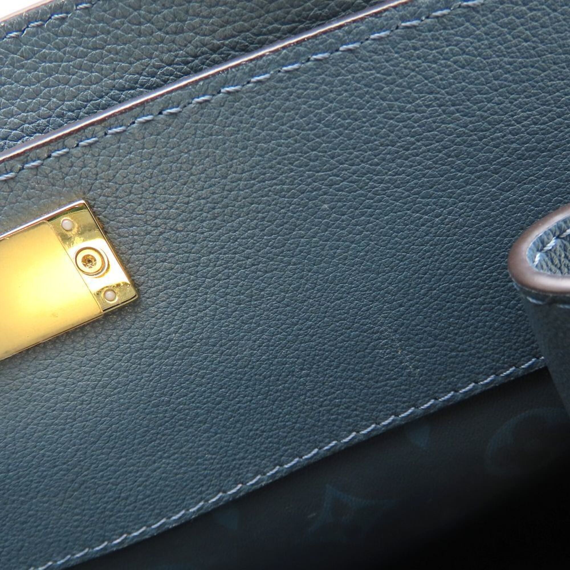 Louis Vuitton Blue Handbag (Pre-Owned)