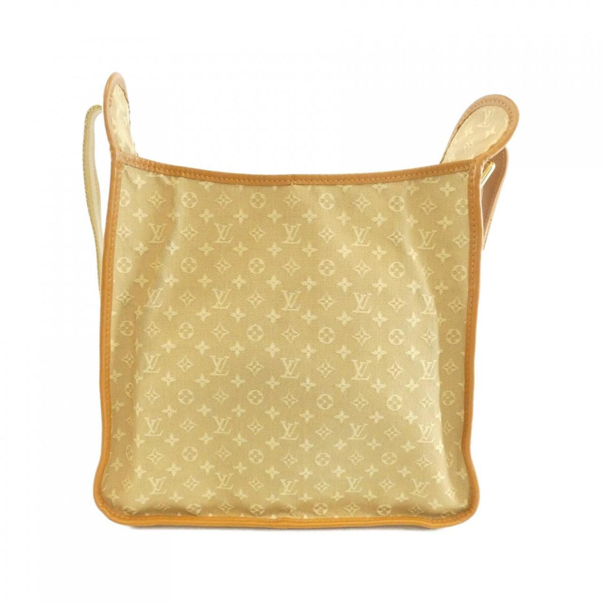 Louis Vuitton Beige Canvas Shoulder Bag (Pre-Owned)