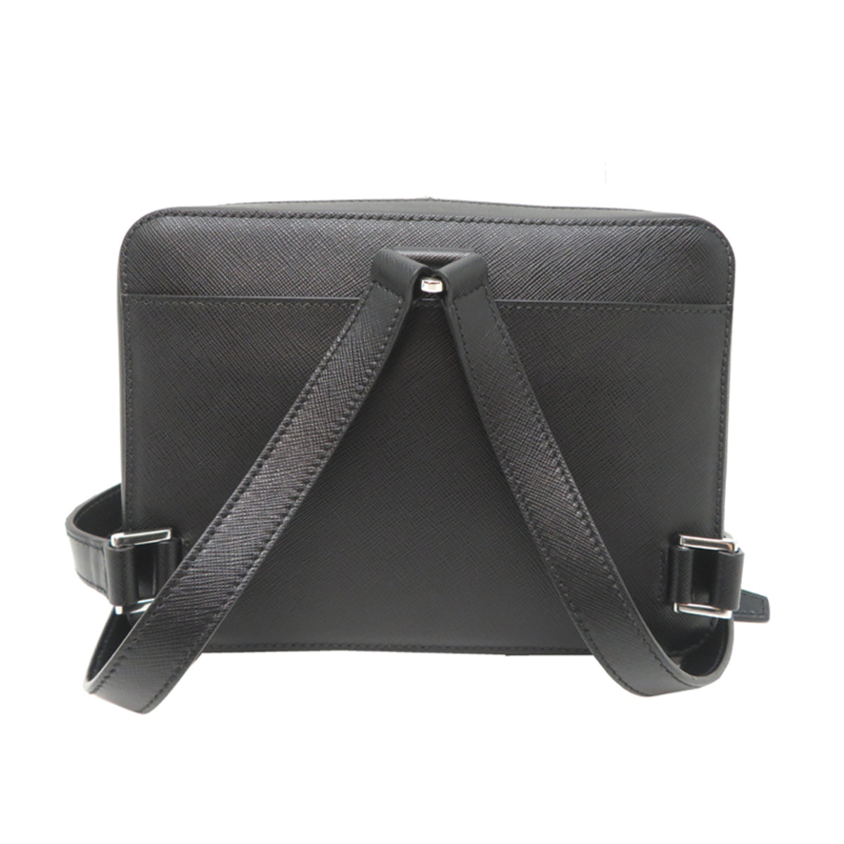 Prada Black Leather Backpack (Pre-Owned)