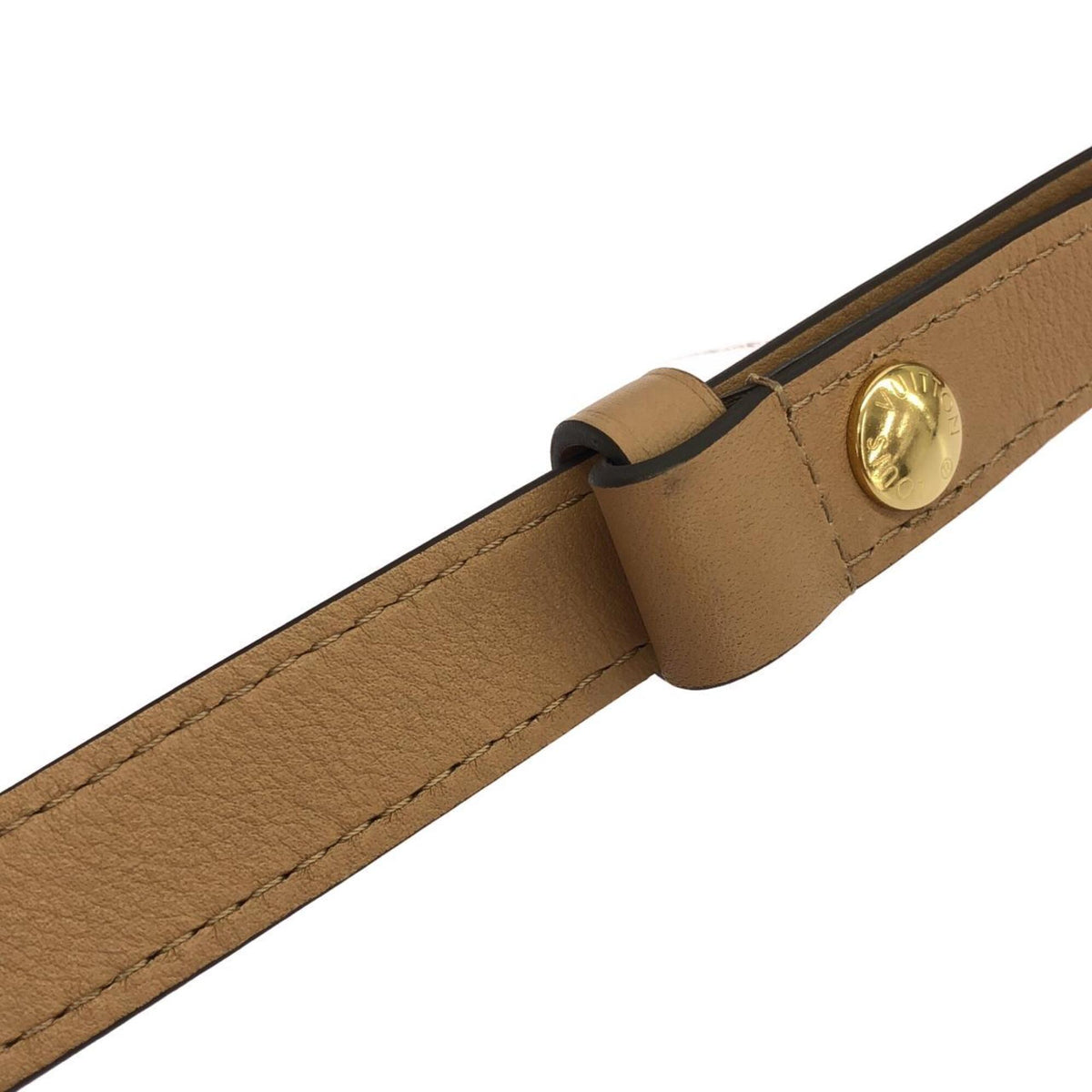 Louis Vuitton Brown Camel Leather Shoulder Bag (Pre-Owned)