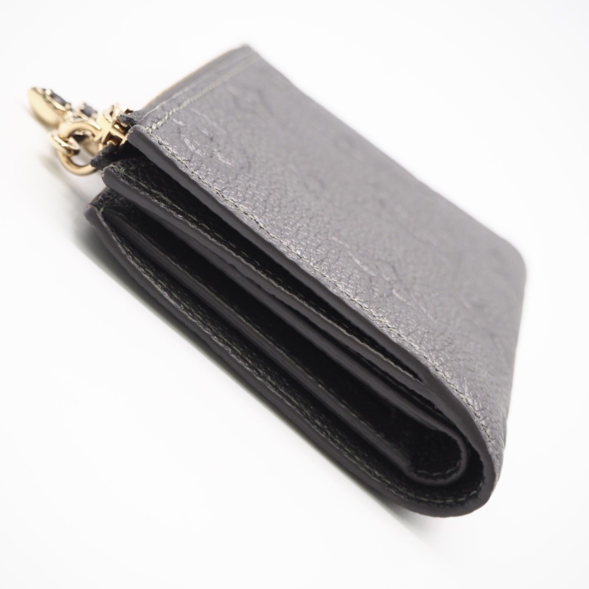 Louis Vuitton Silver Leather Wallet (Bi-Fold) (Pre-Owned)