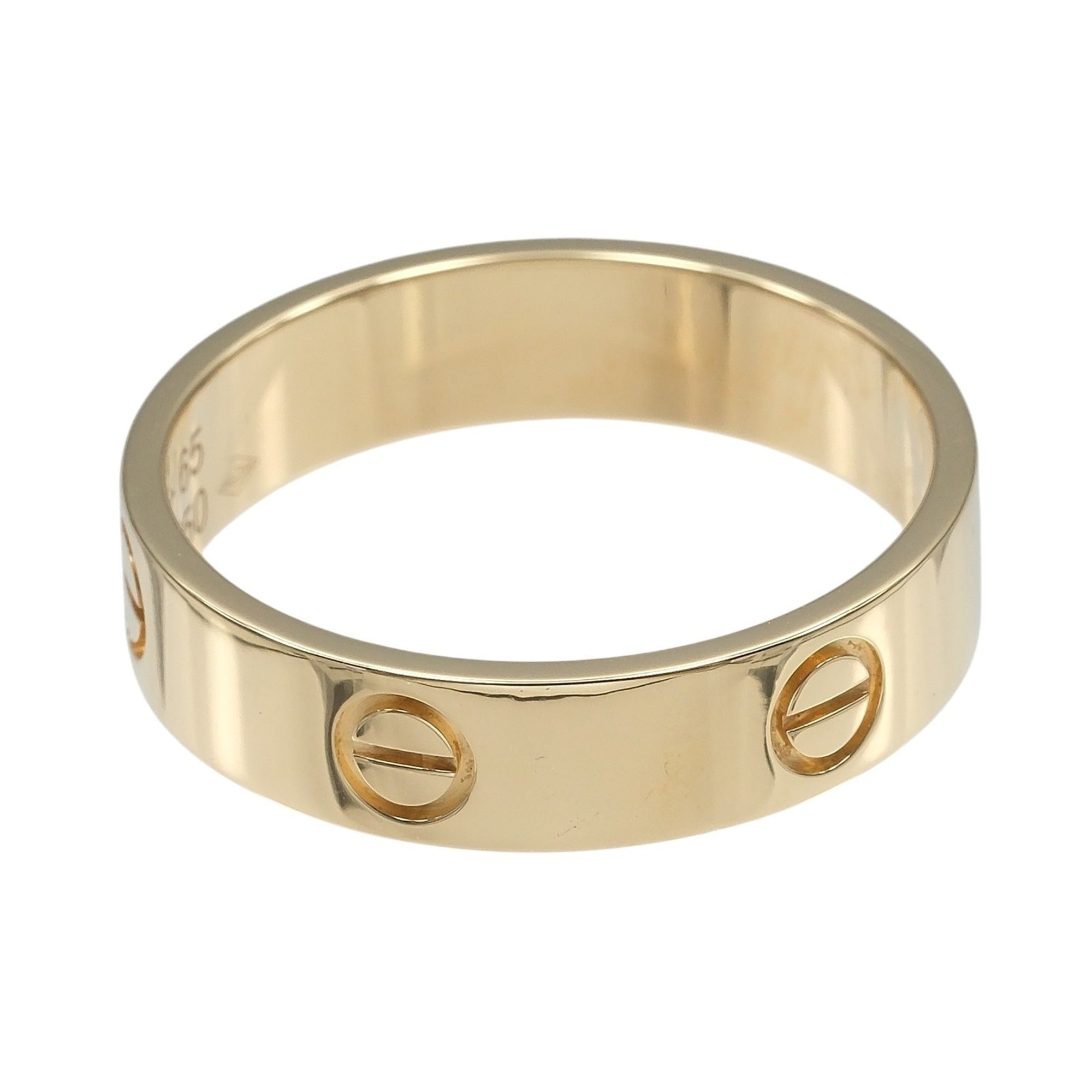 Cartier Love Yellow Gold (18K) Band Ring (Pre-Owned)