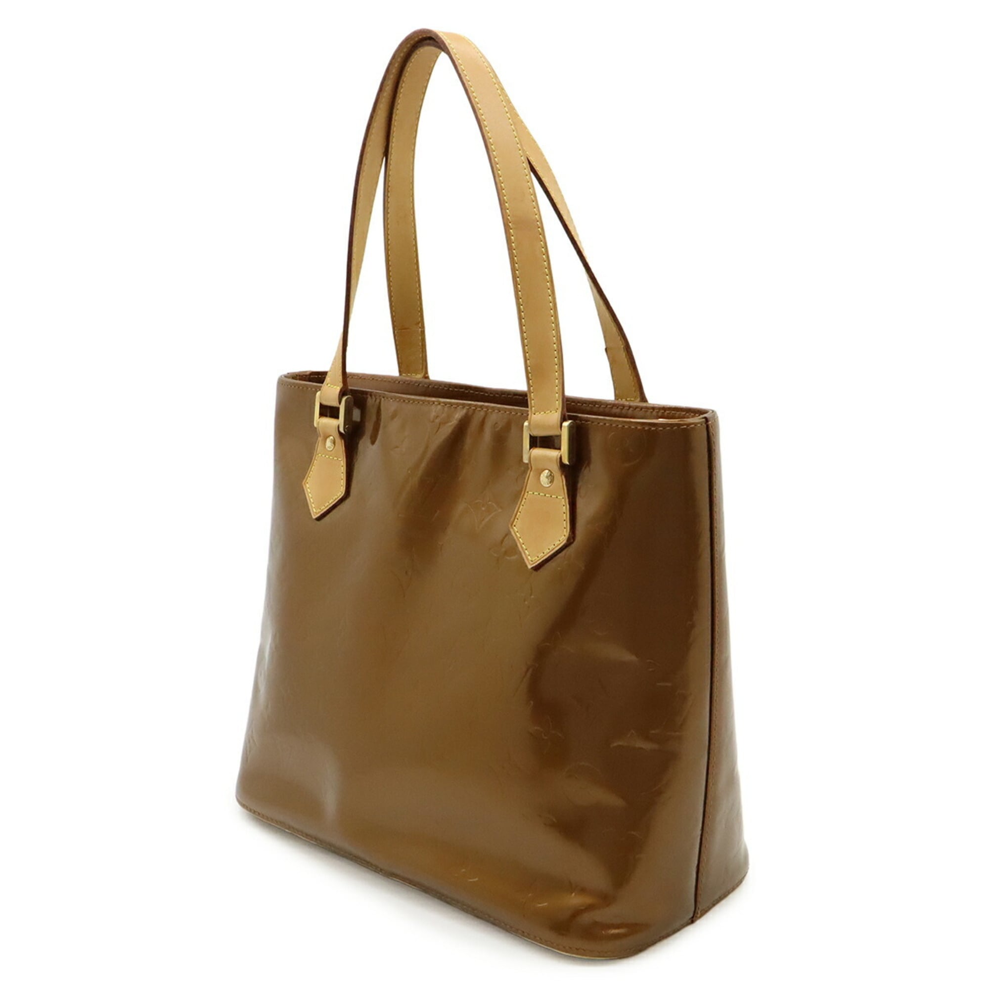 Louis Vuitton Monogram Vernis Bronze Shoulder Bag Tote Bag (Pre-Owned)