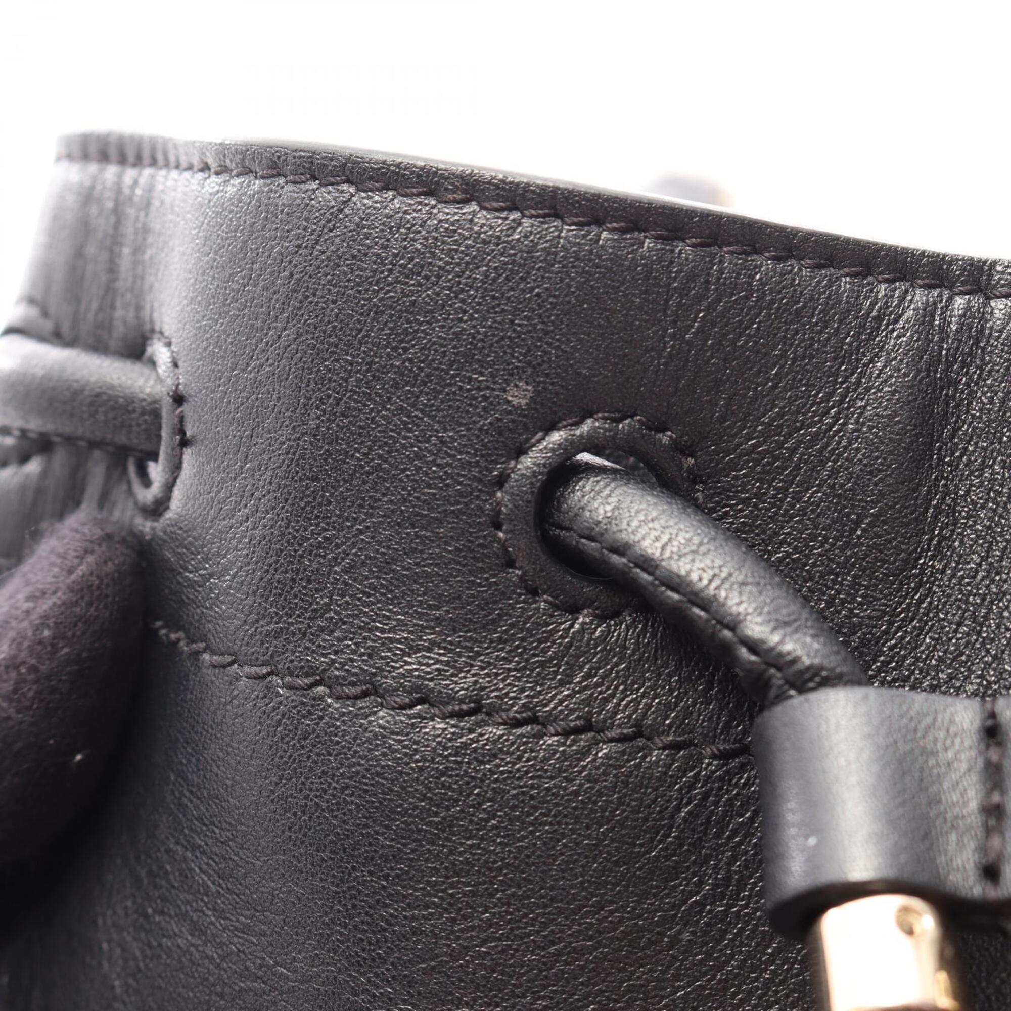 Jimmy Choo Black Leather Handbag (Pre-Owned)