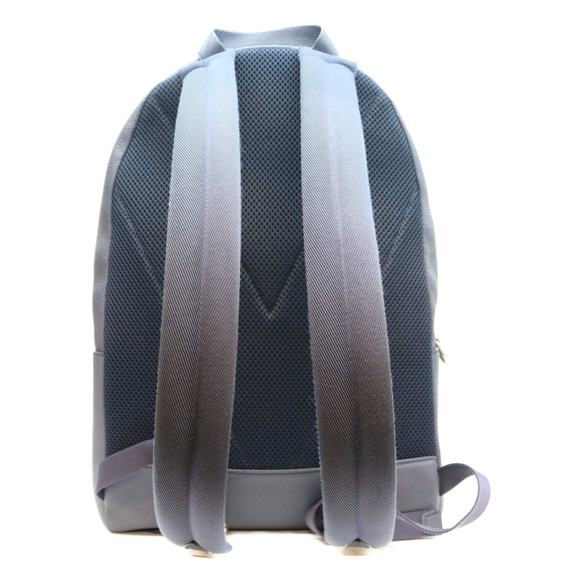 Louis Vuitton Navy Leather Backpack (Pre-Owned)