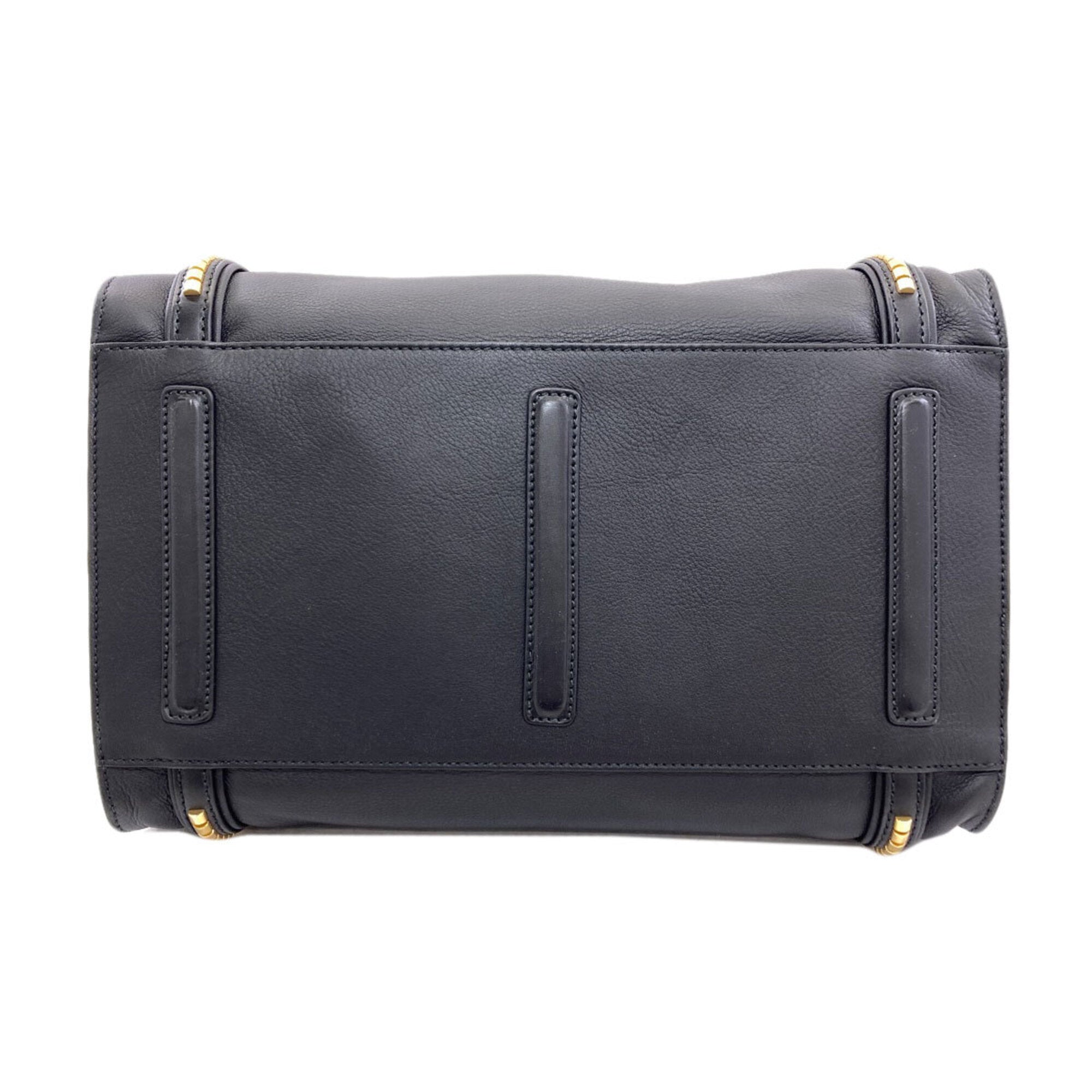 Bally Black Leather Tote Bag (Pre-Owned)
