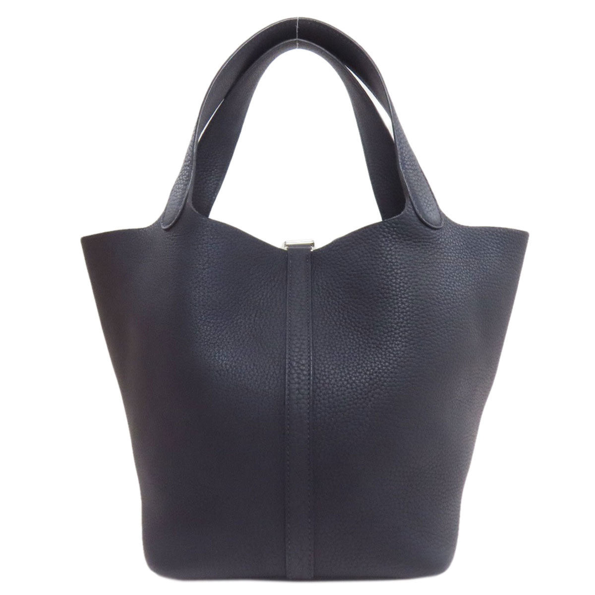 Hermes Navy Handbag (Pre-Owned)