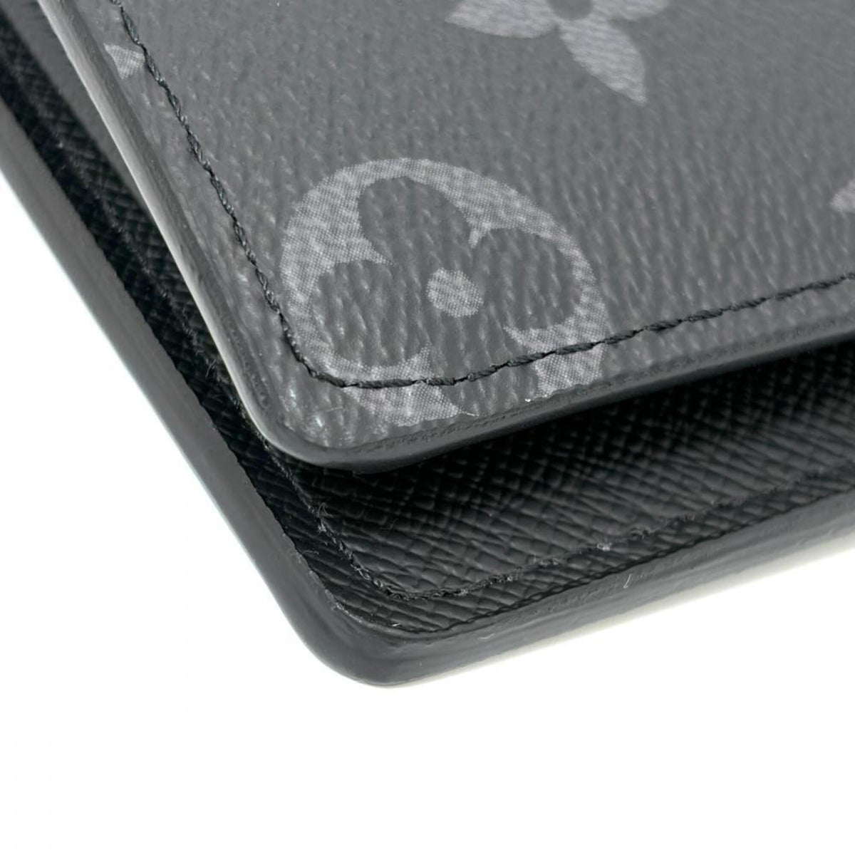 Louis Vuitton Monogram Eclipse Black Monogram Eclipse Coin Purse/Coin Case (Pre-Owned)