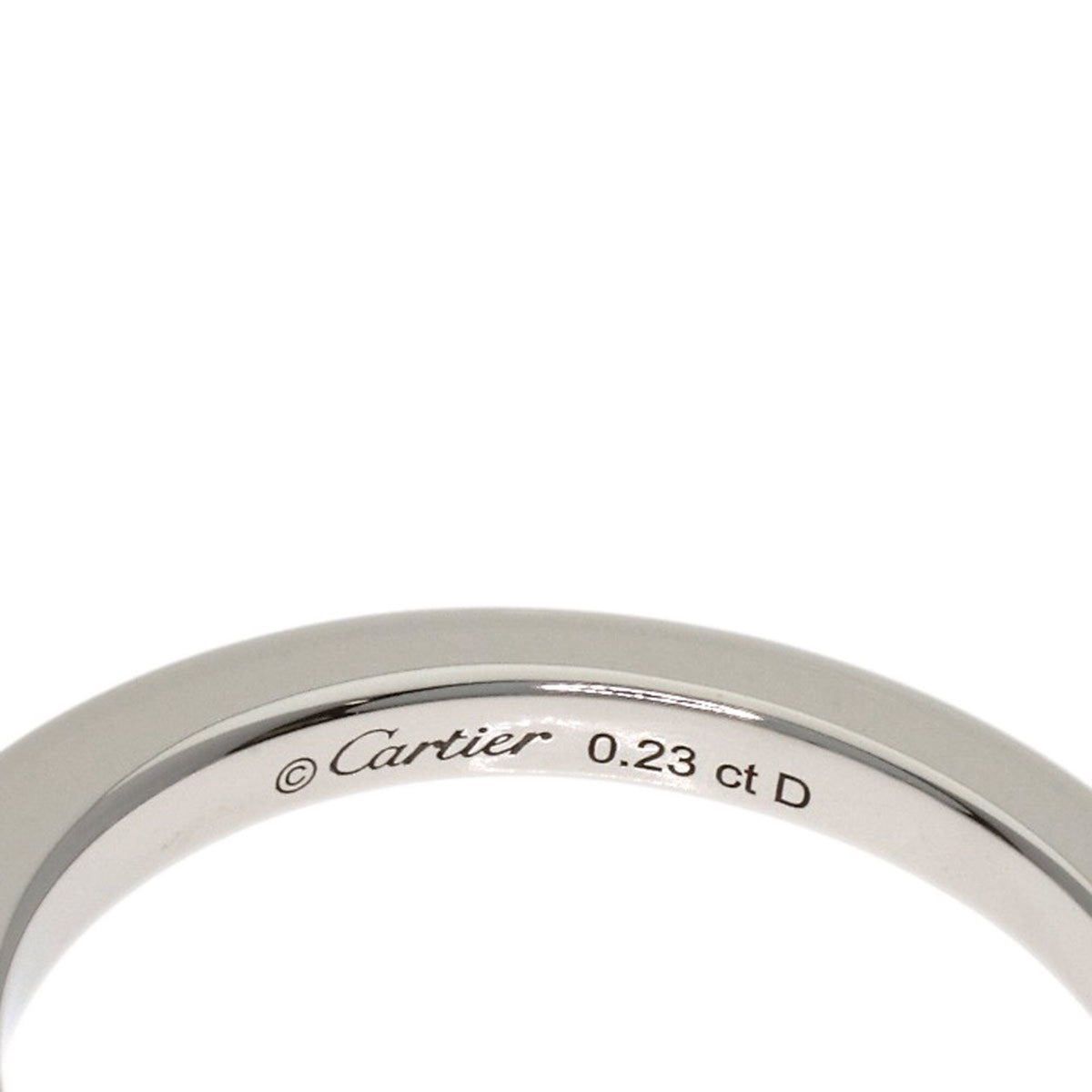 Cartier Platinum 950 Band Ring (Pre-Owned)