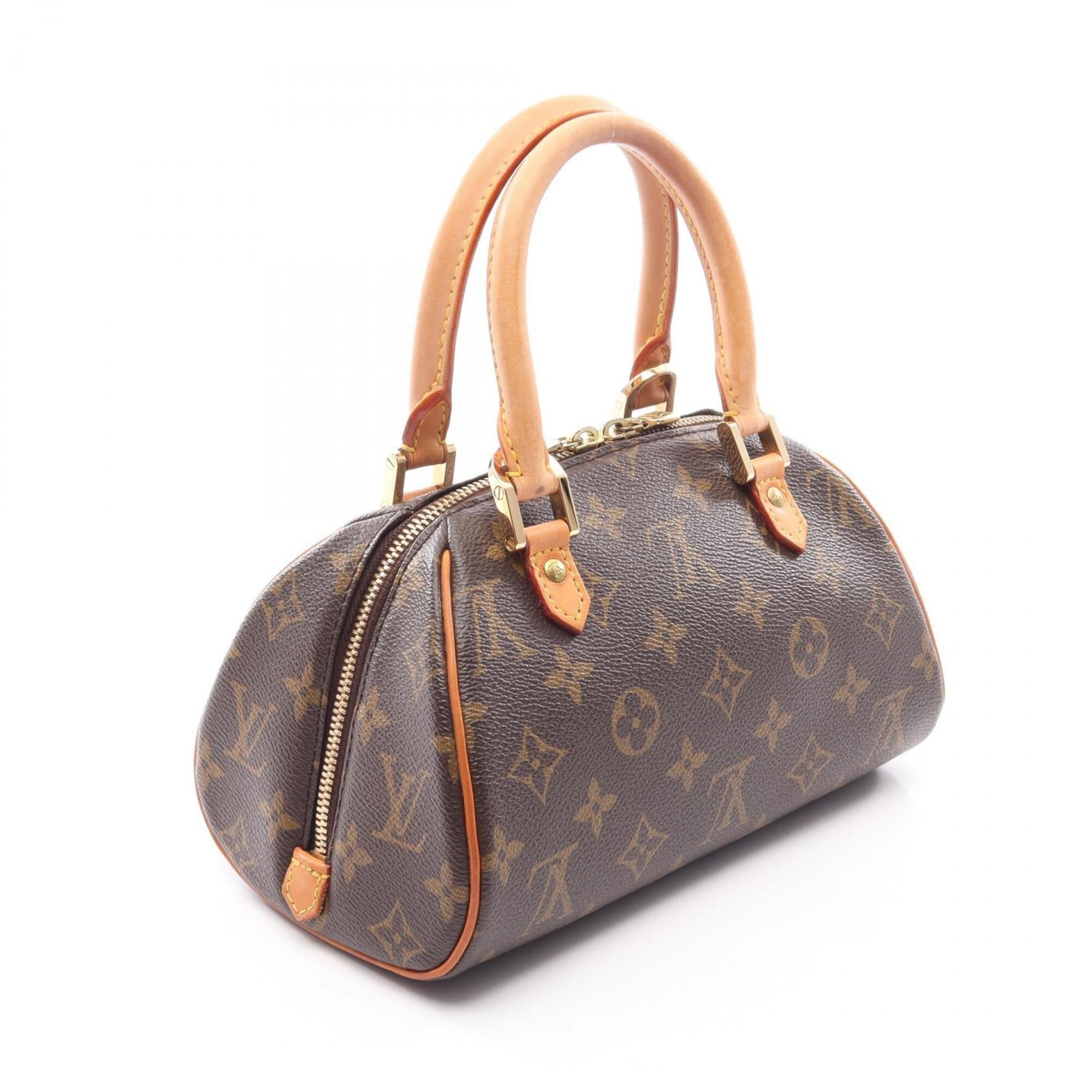 Louis Vuitton Monogram Brown Monogram Leather Handbag (Pre-Owned)