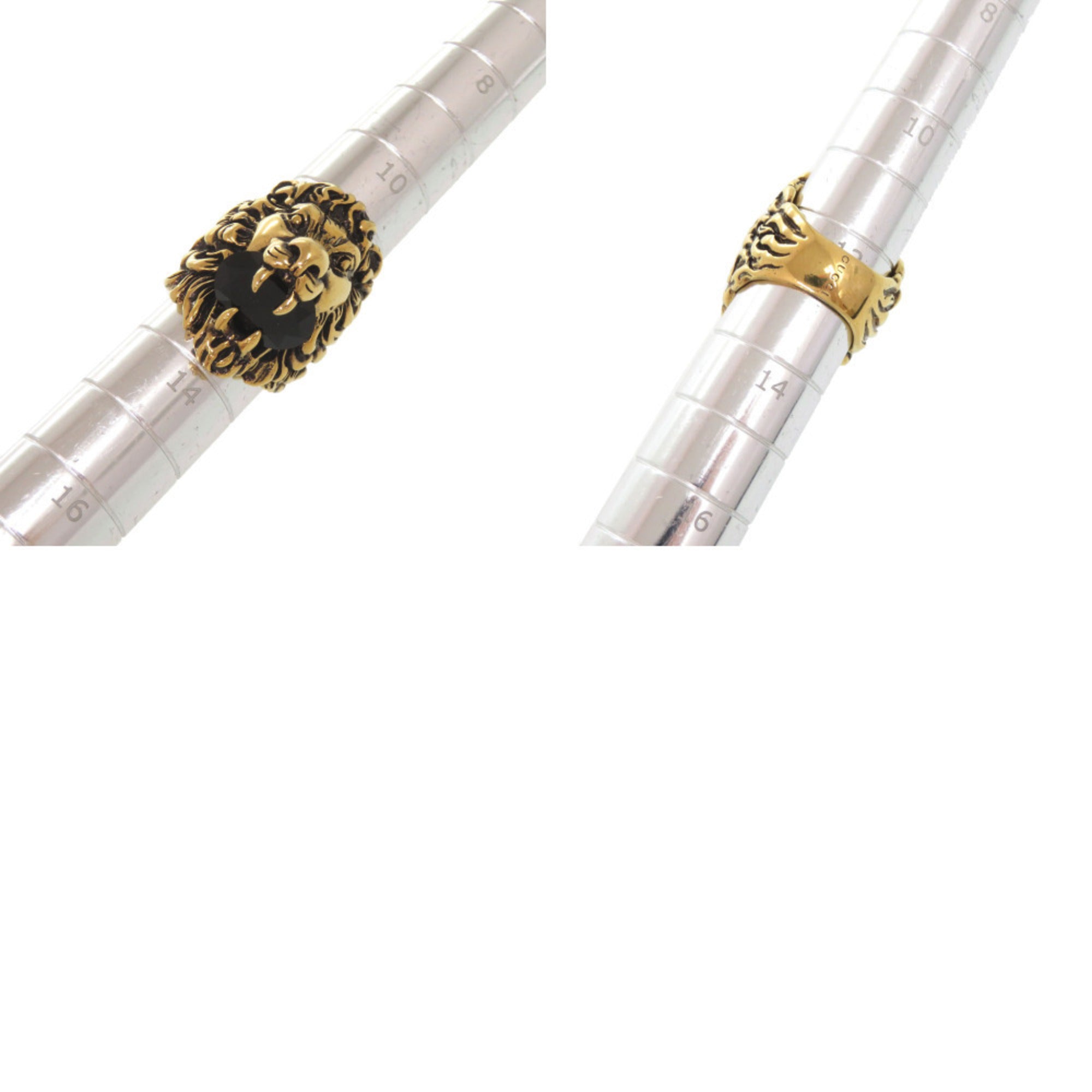 Gucci Gold Metal Band Ring (Pre-Owned)