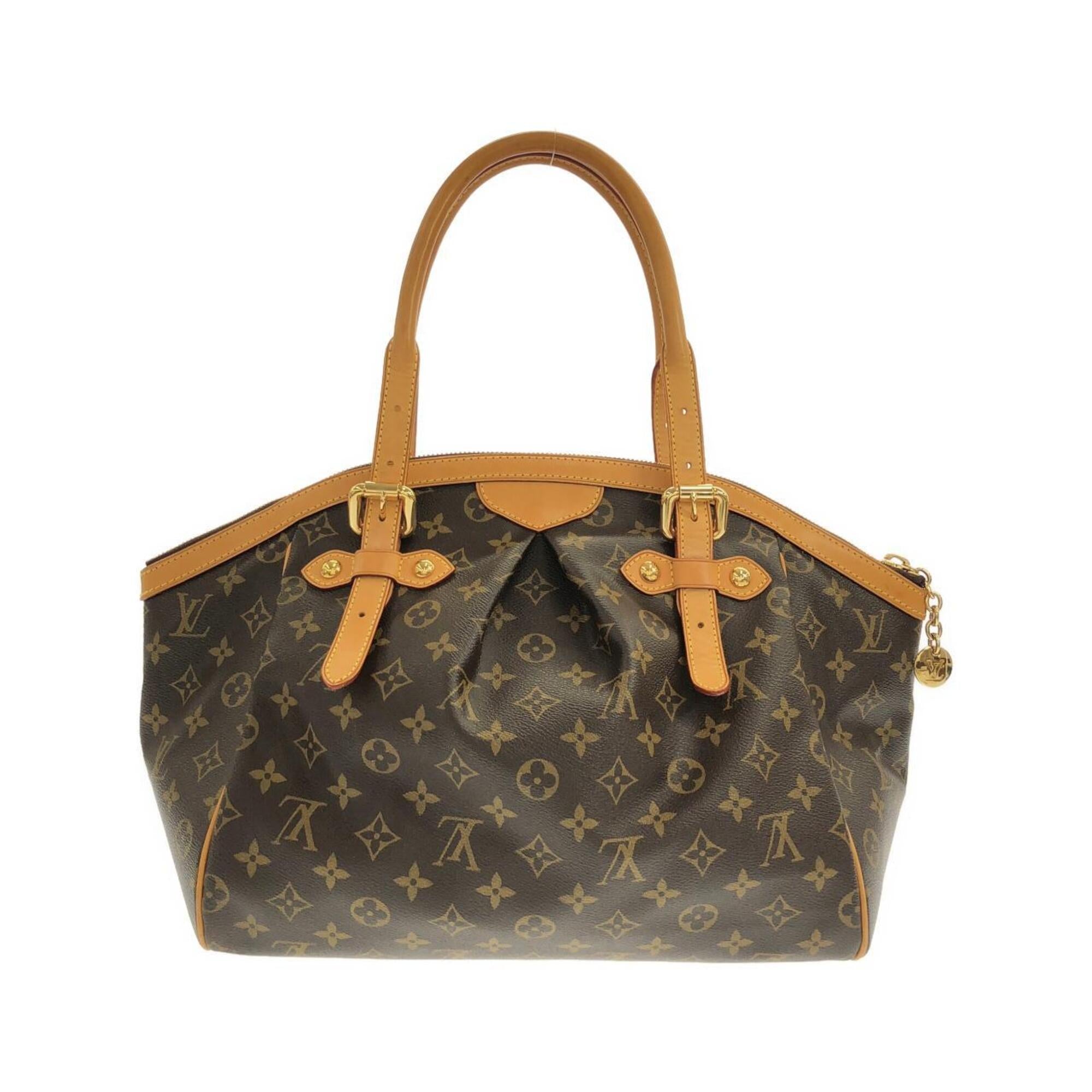 Louis Vuitton Marron Coated Canvas Shoulder Bag (Pre-Owned)