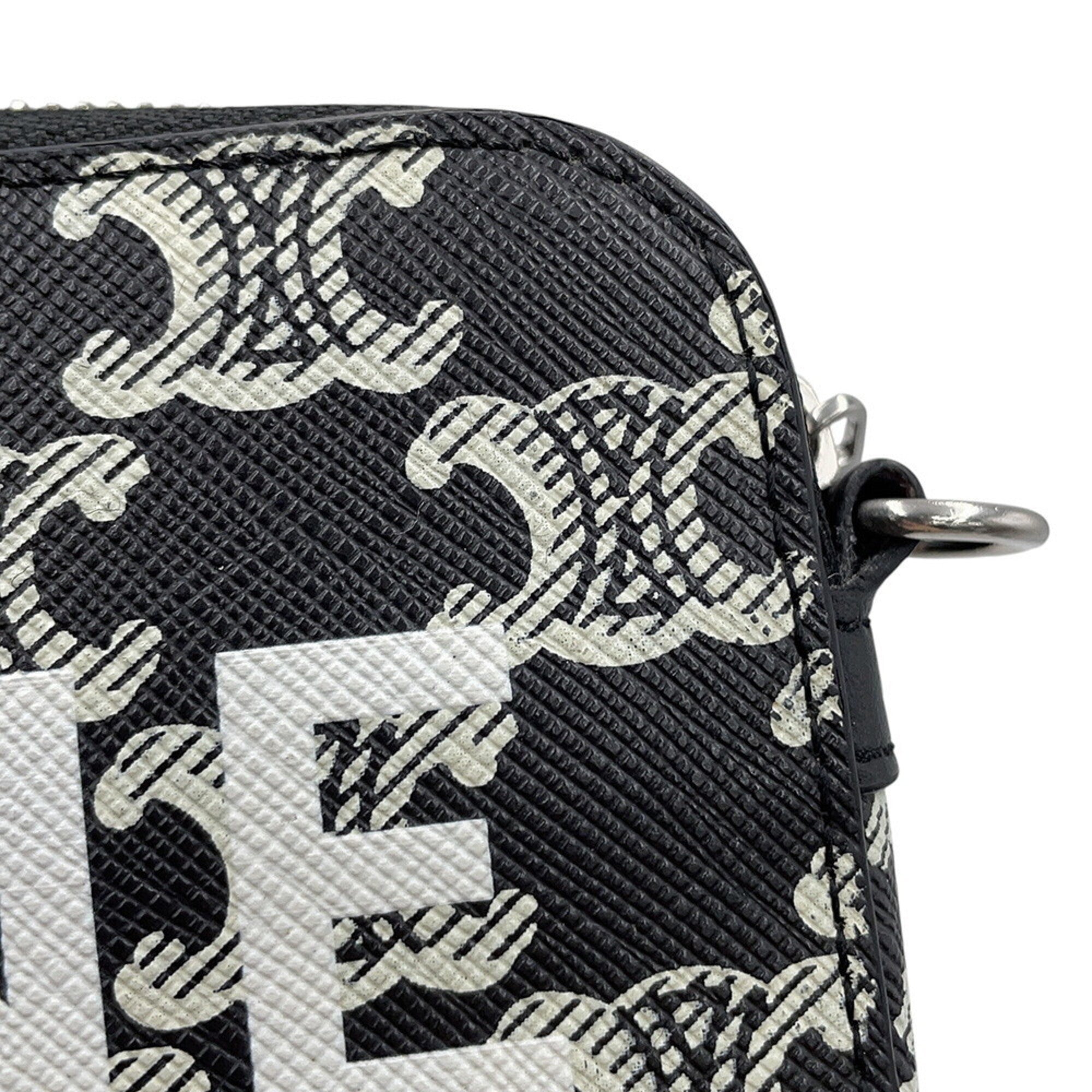 Celine Black Pvc Leather Shoulder Bag (Pre-Owned)