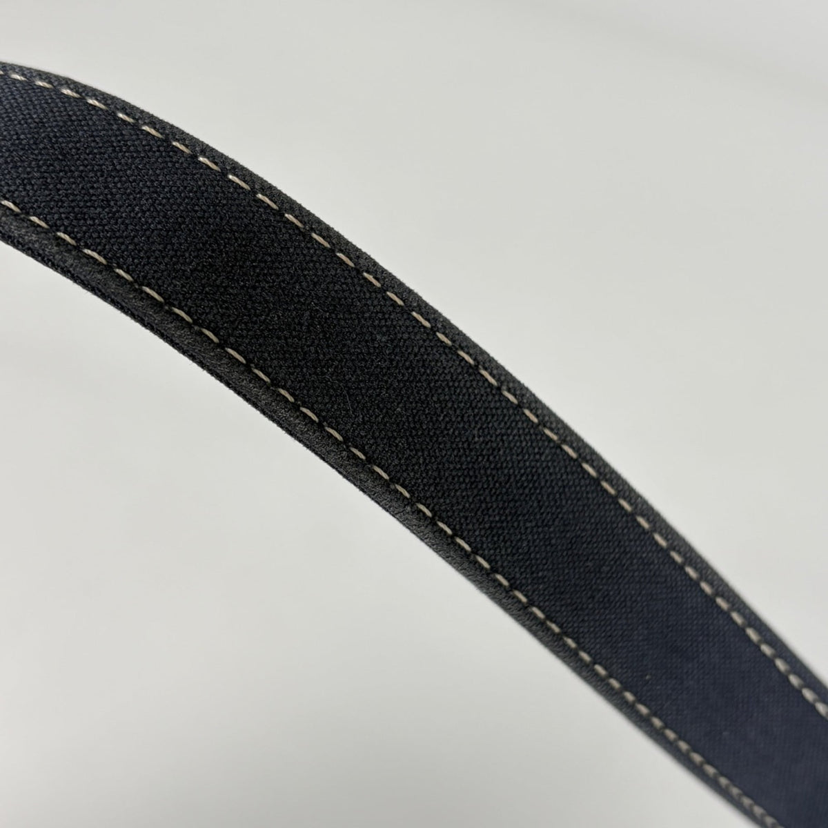 Fendi Navy Canvas Shoulder Bag (Pre-Owned)