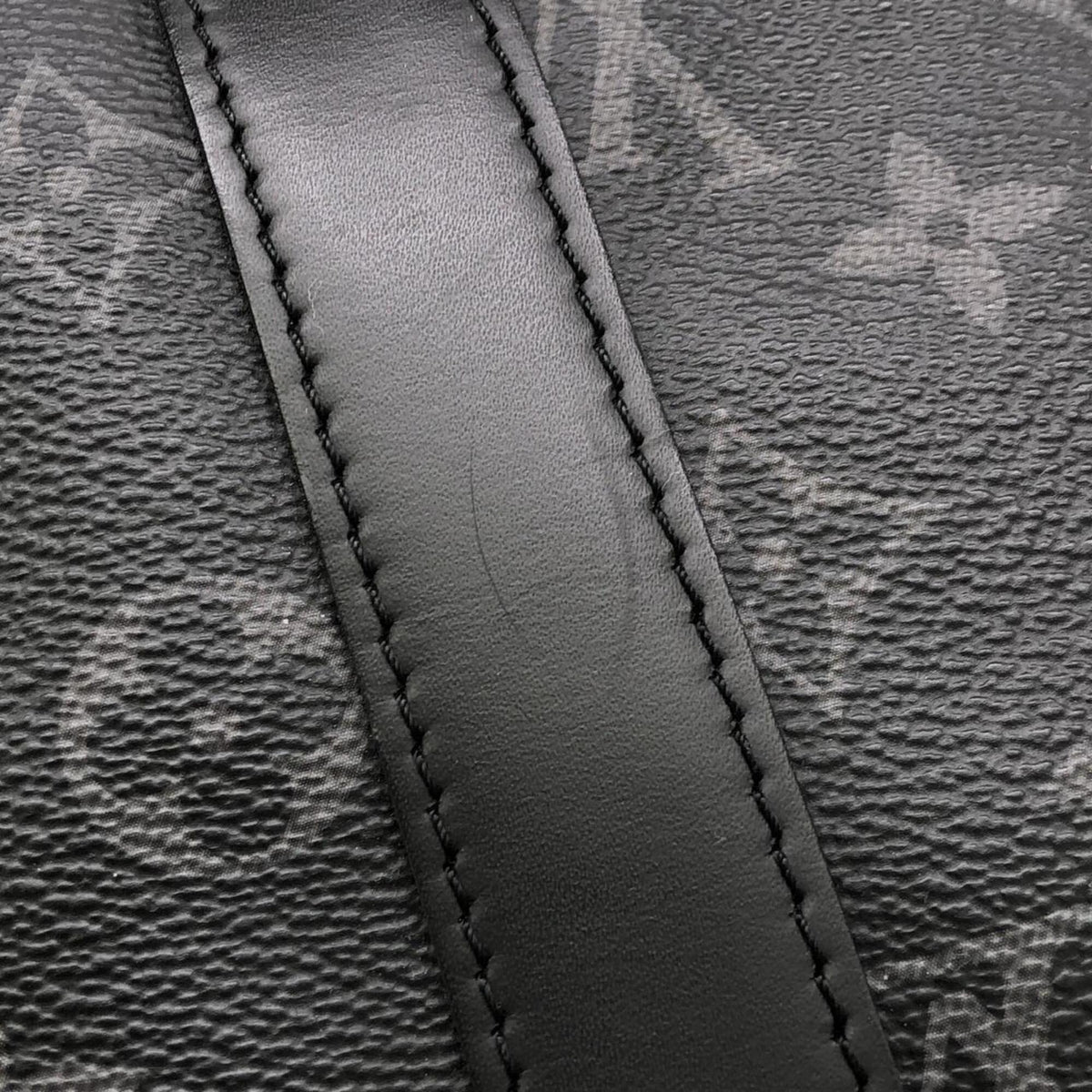 Louis Vuitton Black Monogram Eclipse Coated Canvas Boston Bag (Pre-Owned)