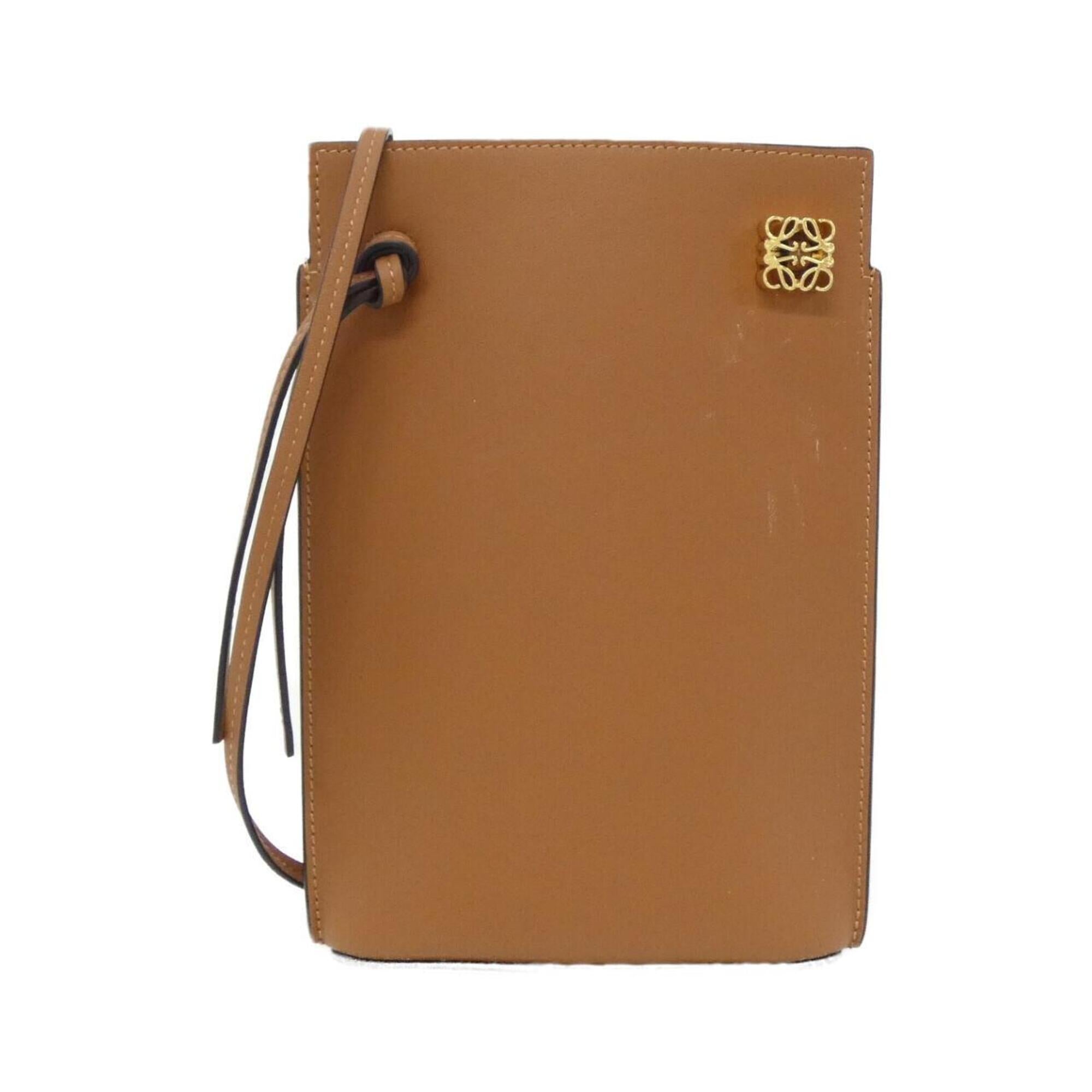 Loewe Brown Leather Shoulder Bag (Pre-Owned)