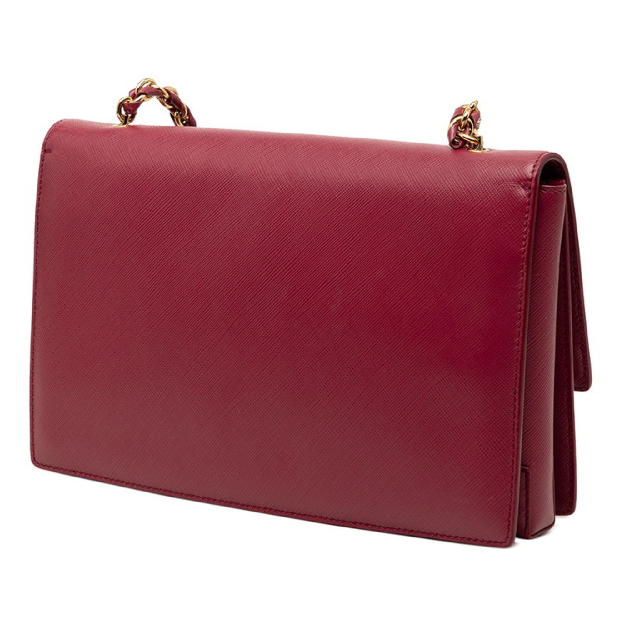 Salvatore Ferragamo Pink Leather Shoulder Bag (Pre-Owned)