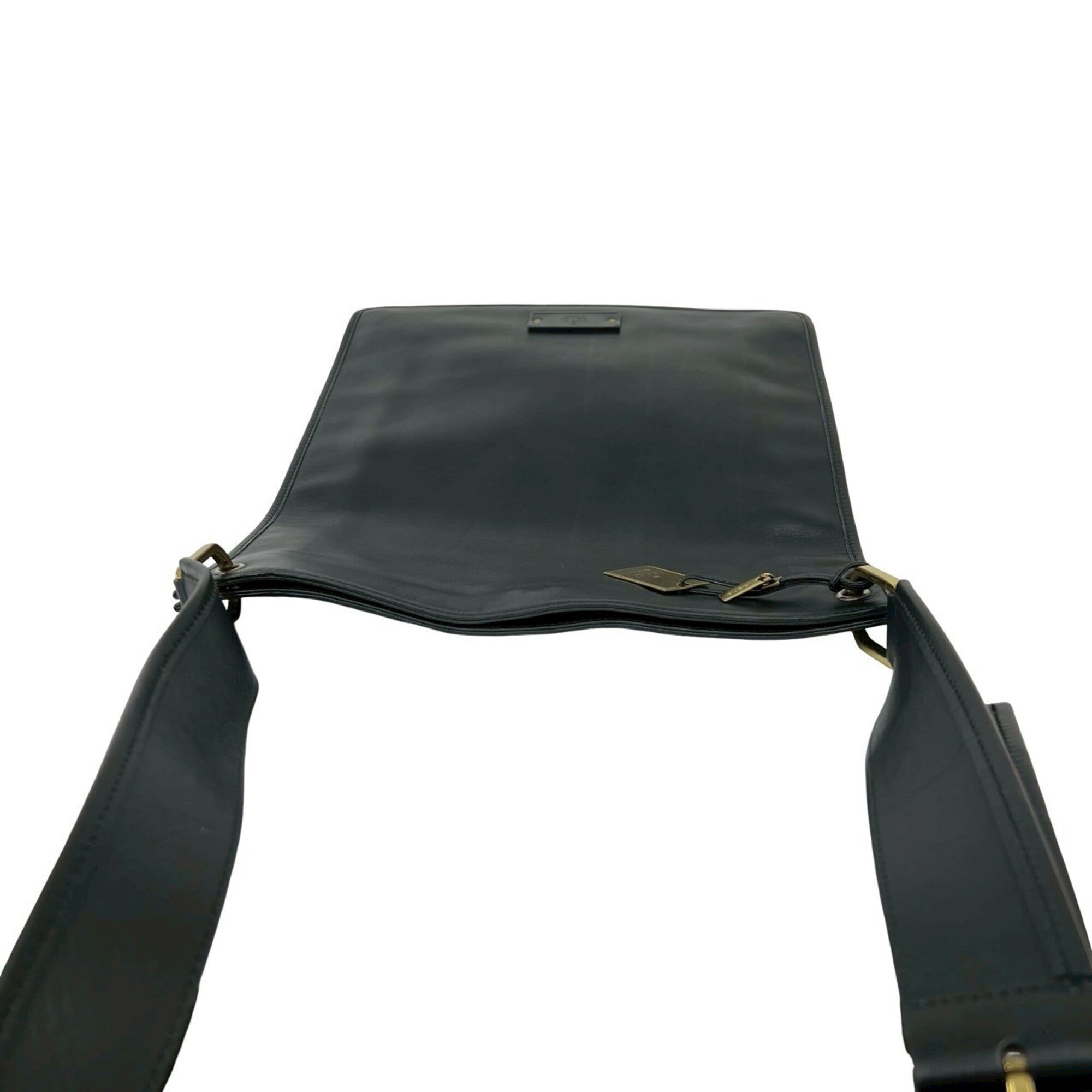 Gucci Black Leather Shoulder Bag (Pre-Owned)