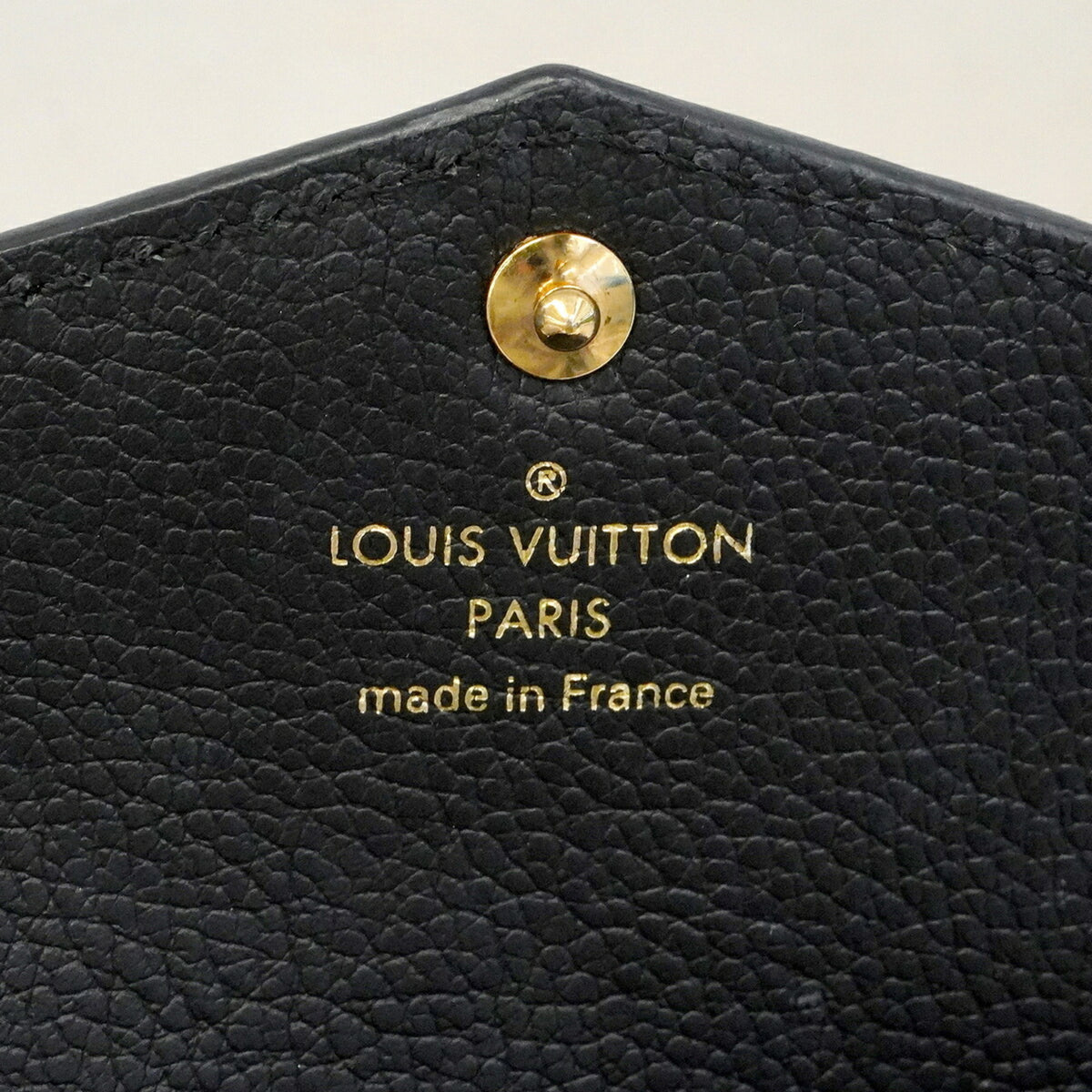 Louis Vuitton Noir Coin Purse/Coin Case (Pre-Owned)