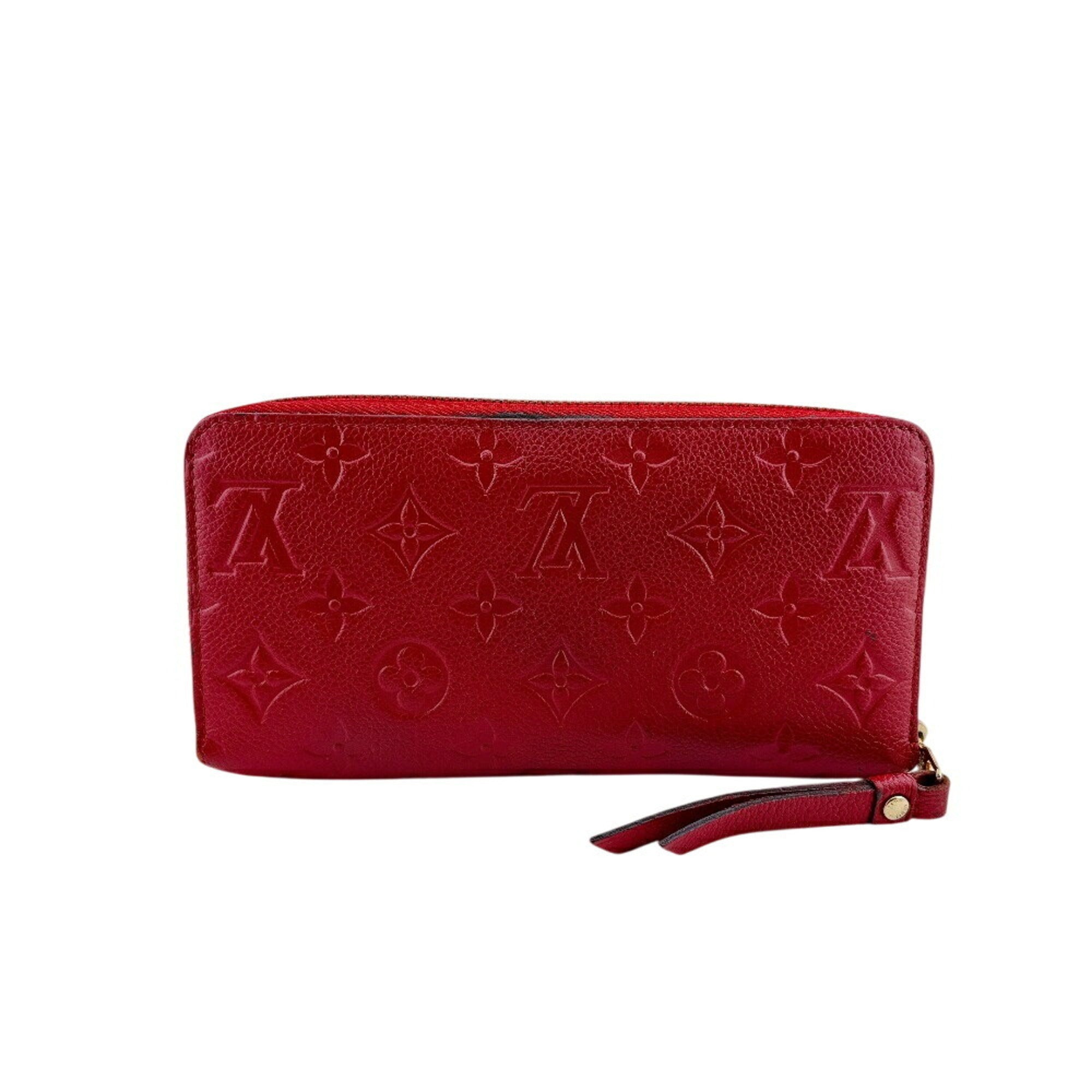 Louis Vuitton Red Color Monogram Empreinte (Pre-Owned)