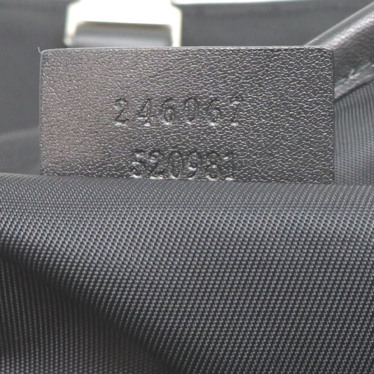 Gucci Black Canvas Messenger Bag (Pre-Owned)