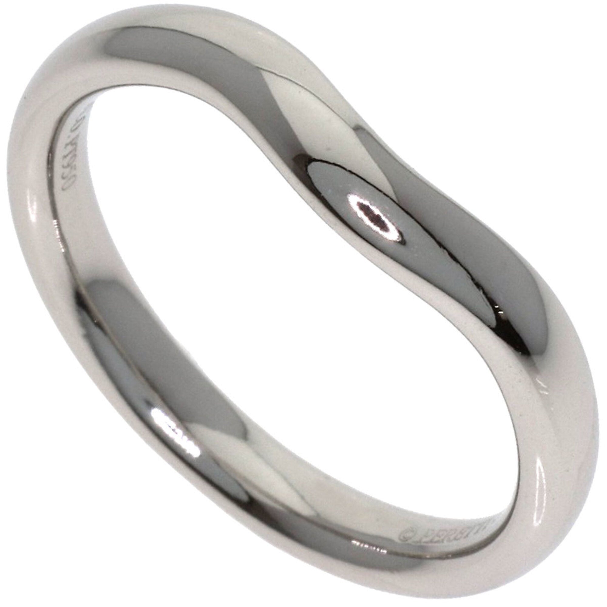 Tiffany Platinum 950 Band Ring (Pre-Owned)