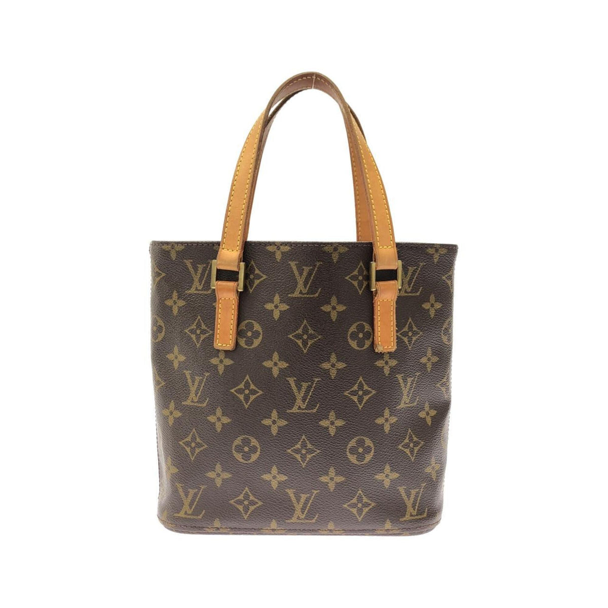 Louis Vuitton Marron Coated Canvas Handbag (Pre-Owned)