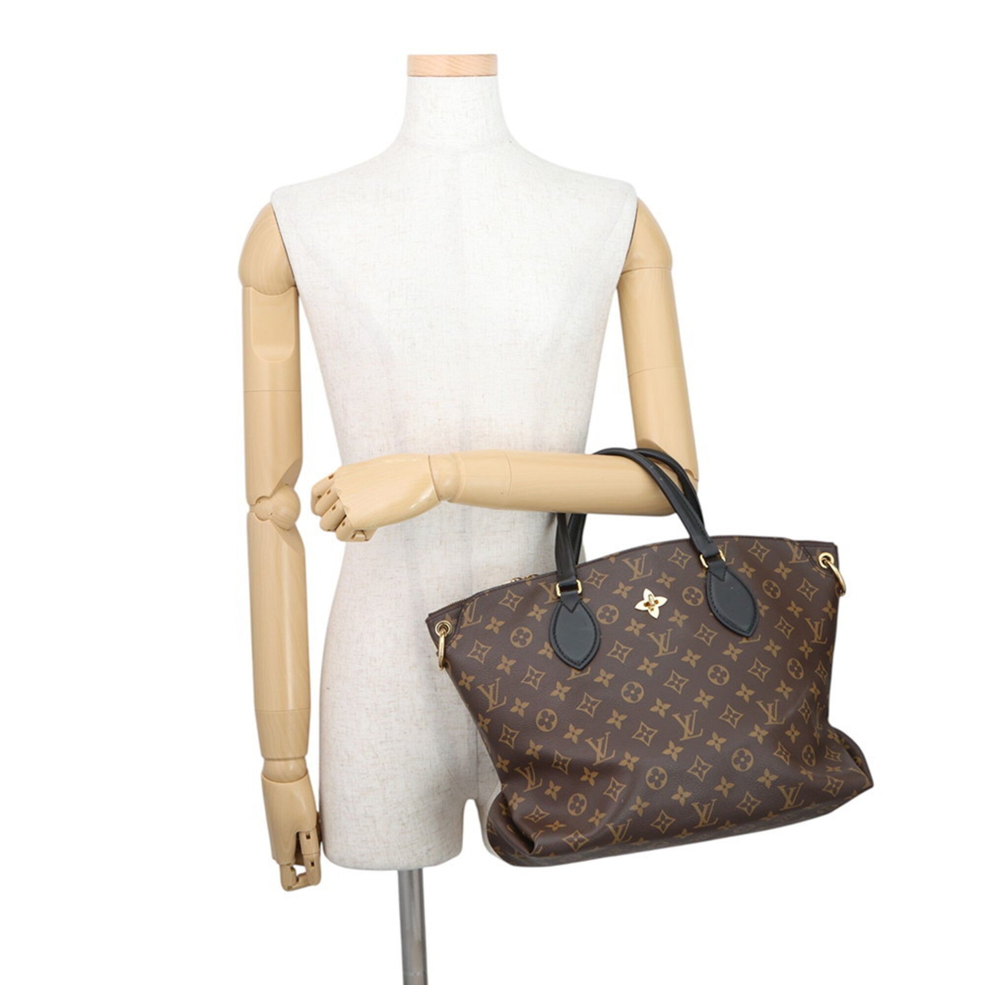 Louis Vuitton Monogram Noir Monogram Handbag Shoulder Bag Tote Bag (Pre-Owned)