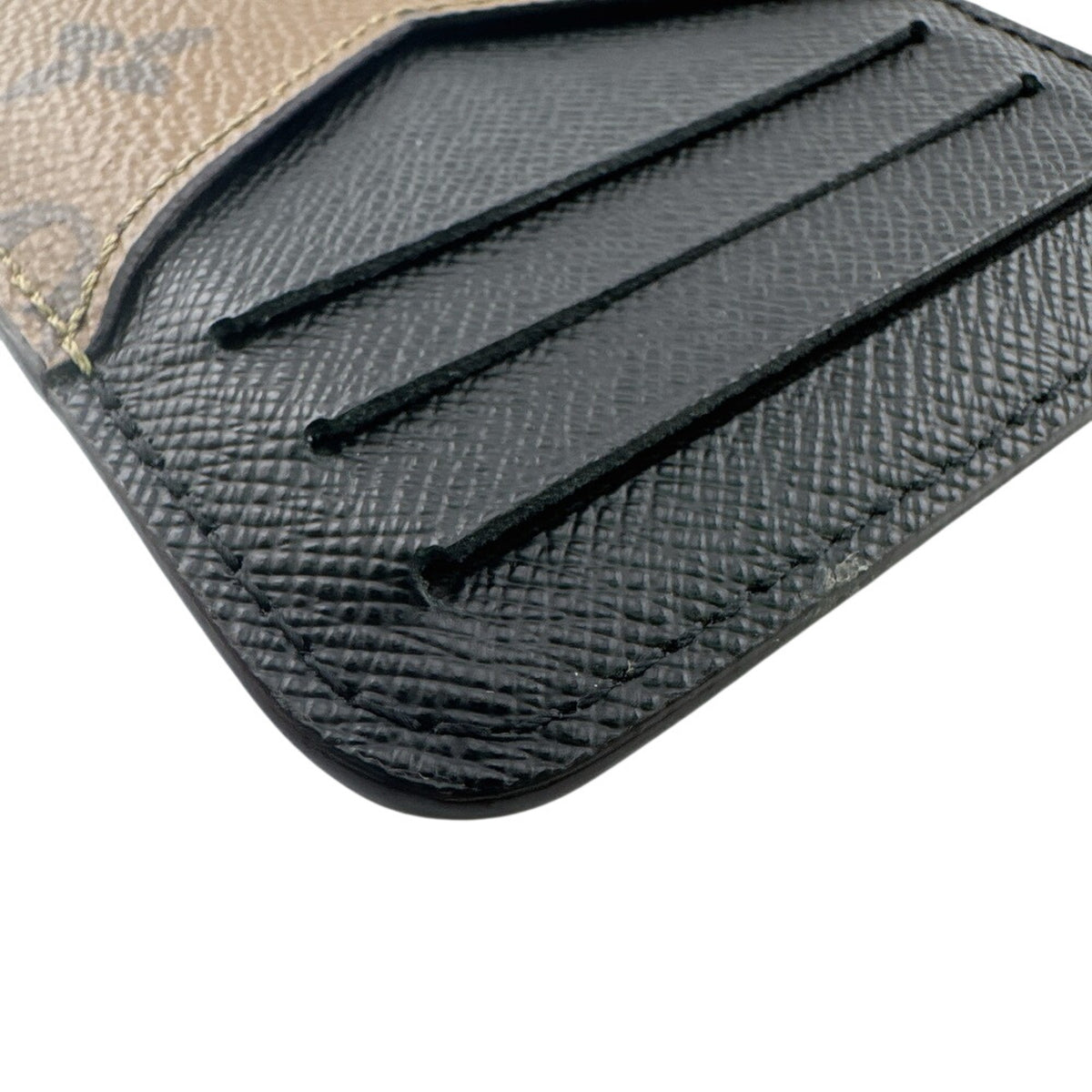 Louis Vuitton Monogram Reverse Brown Monogram Reverse Monogram Reverse Coin Purse/Coin Case (Pre-Owned)