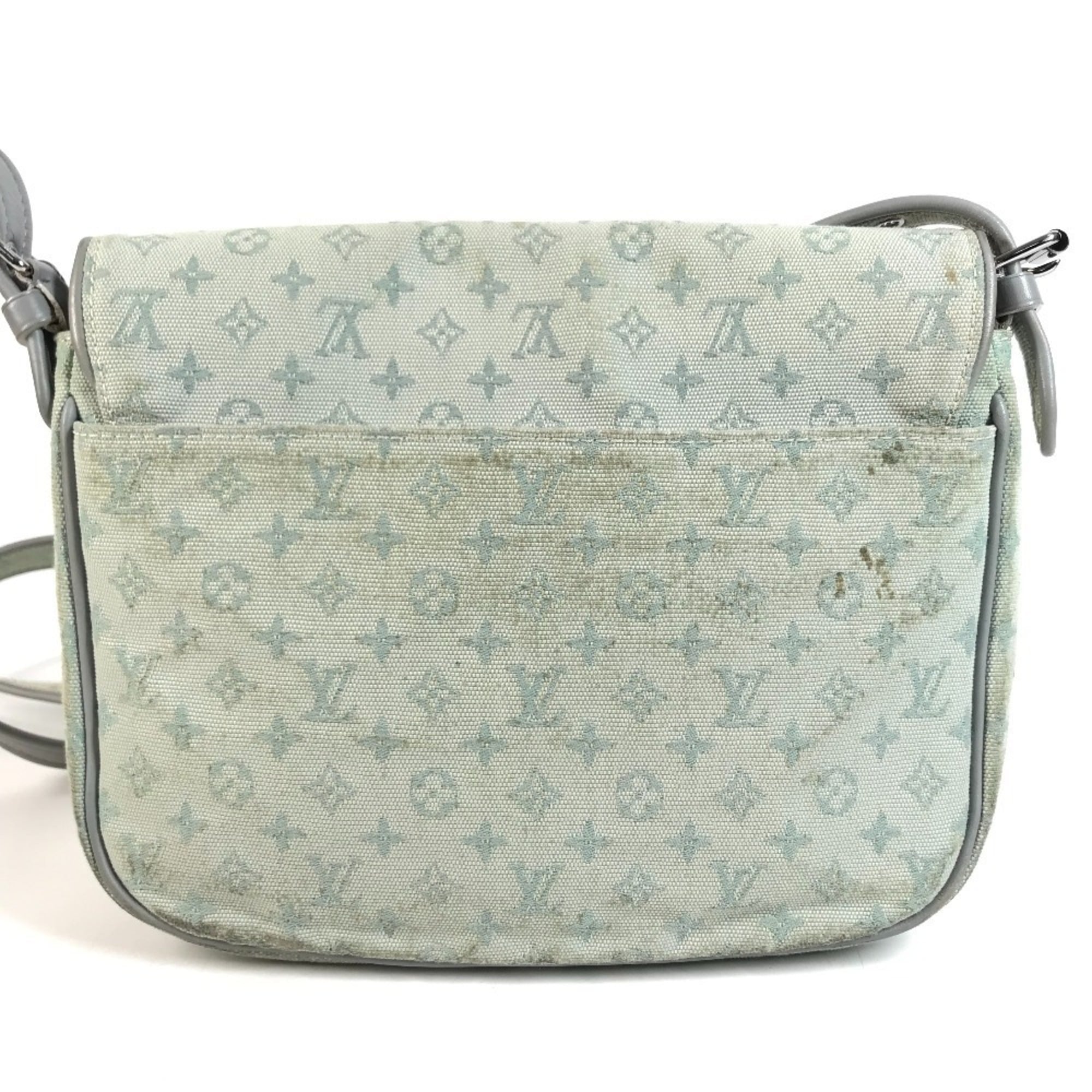 Louis Vuitton Gray Monogram Monogram Mini Pochette Shoulder Bag (Pre-Owned)