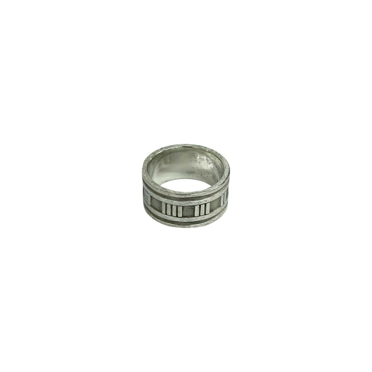 Tiffany Silver Silver 925 Band Ring (Pre-Owned)