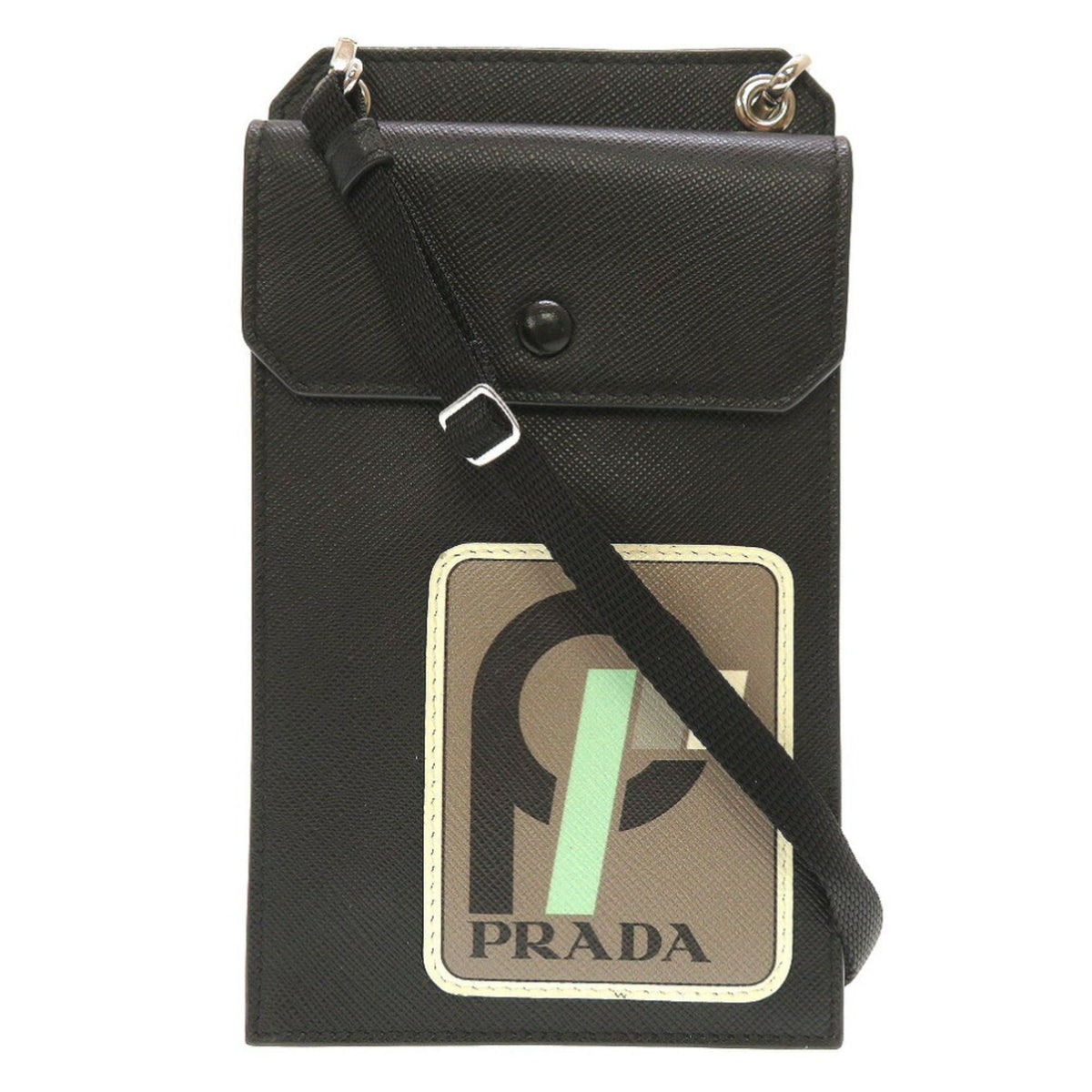 Prada Black Leather Shoulder Bag (Pre-Owned)