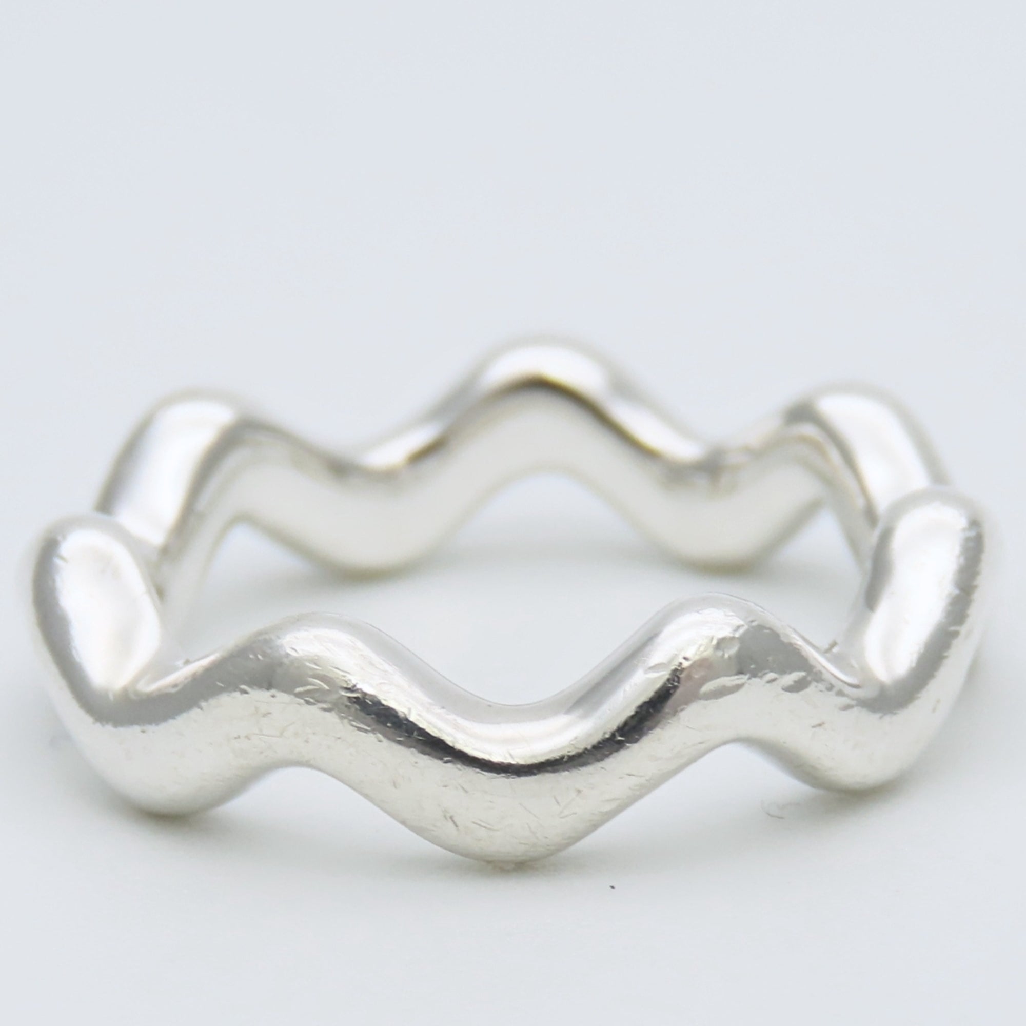 Tiffany Silver Silver 925 Band Ring (Pre-Owned)