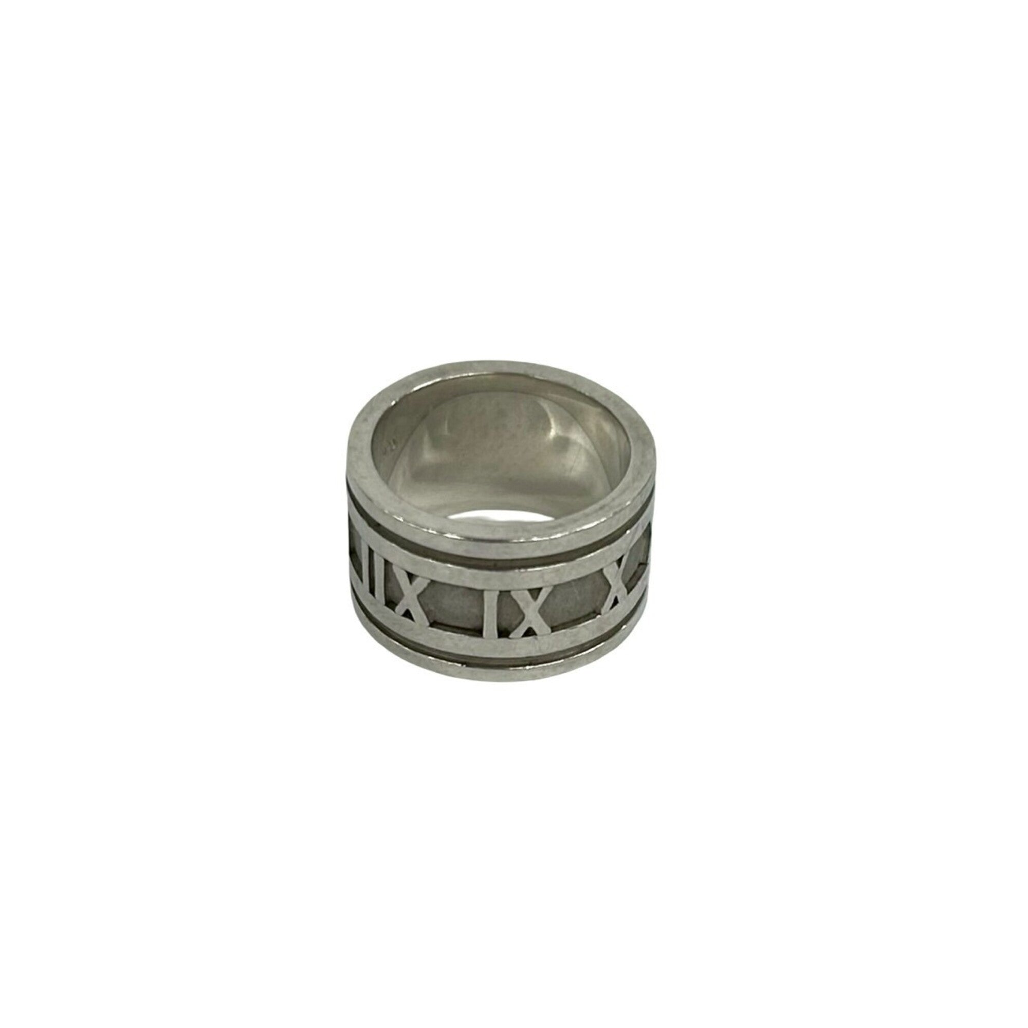 Tiffany Silver Silver 925 Band Ring (Pre-Owned)