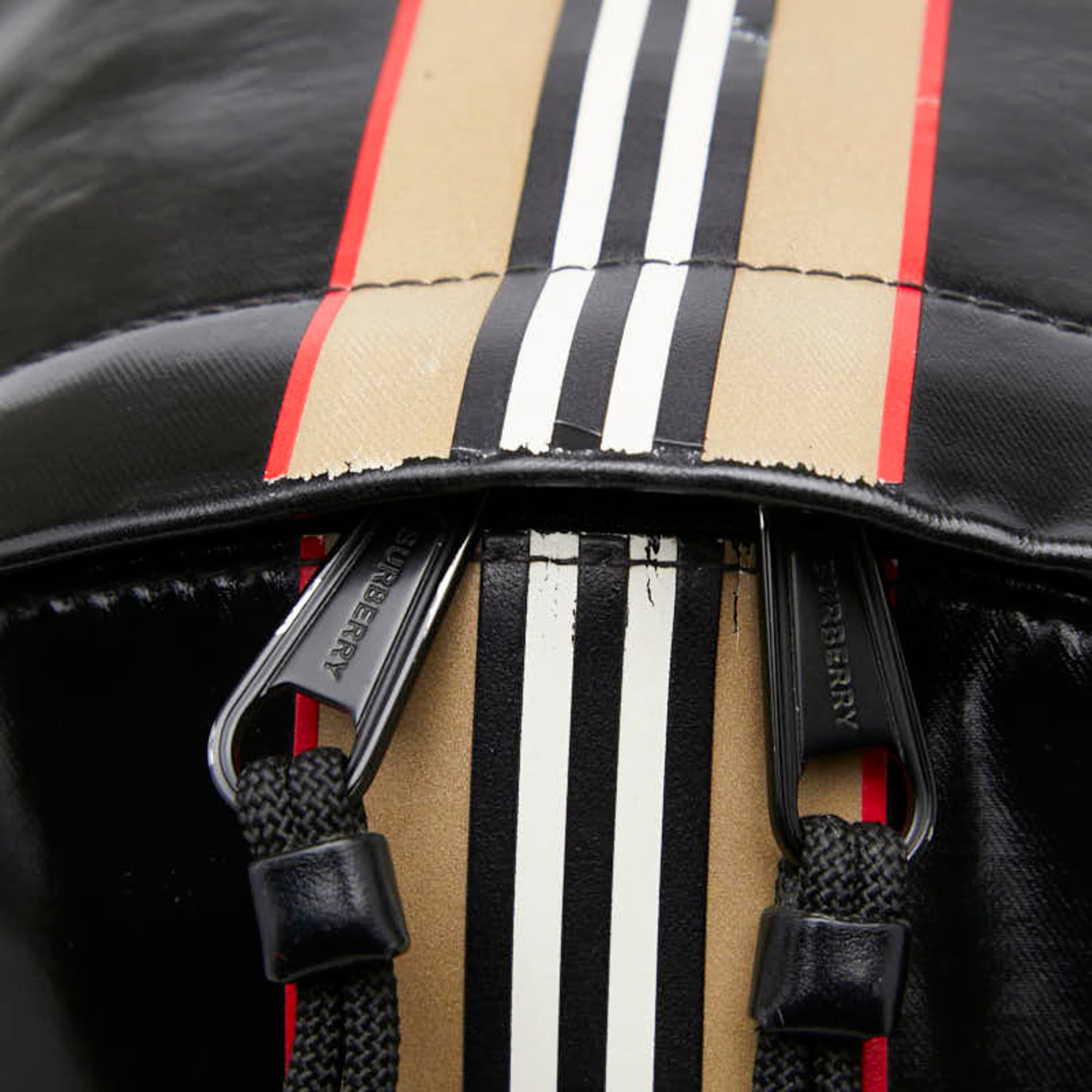 Burberry Black Pvc Backpack (Pre-Owned)