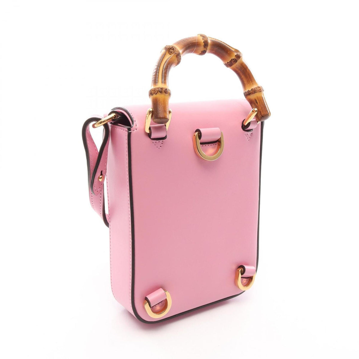 Gucci Pink Leather Handbag (Pre-Owned)