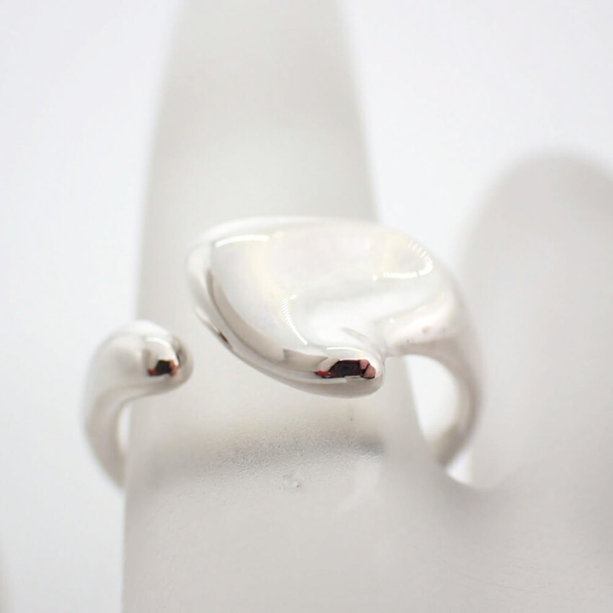 Tiffany Sterling Silver 925 Band Ring (Pre-Owned)