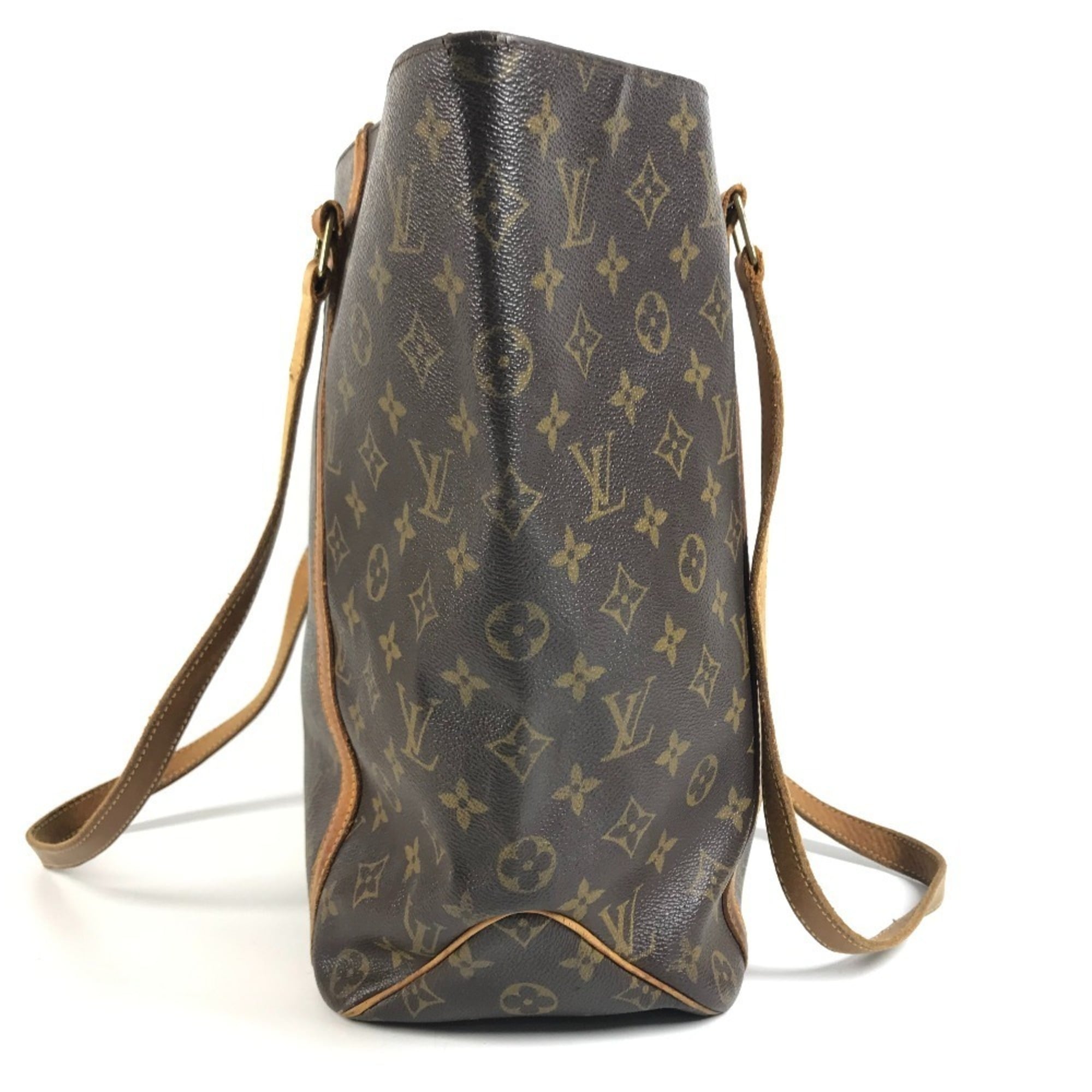 Louis Vuitton Brown Galle Monogram Shoulder Bag Tote Bag (Pre-Owned)