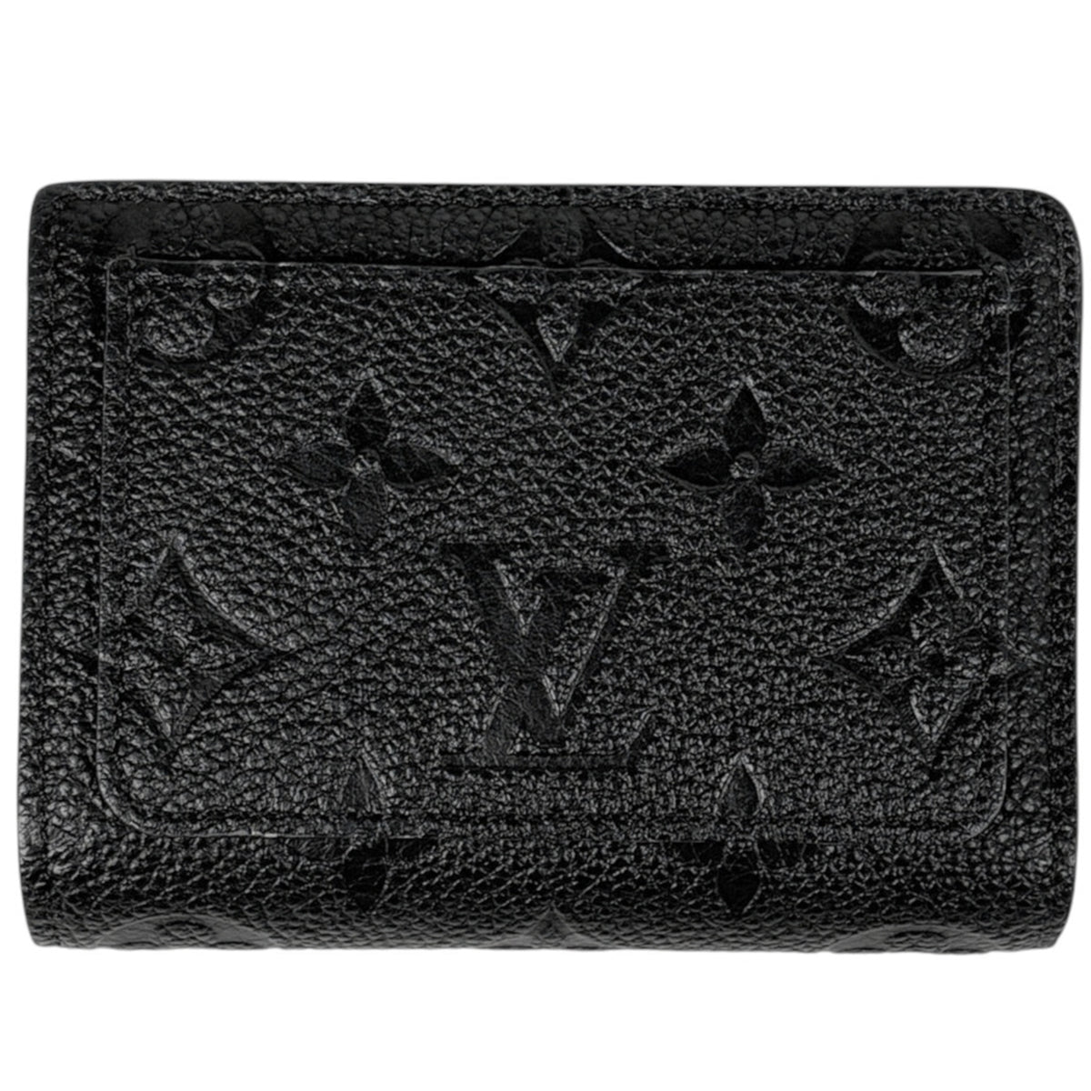 Louis Vuitton Black Noir Monogram Empreinte Wallet (Bi-Fold) (Pre-Owned)