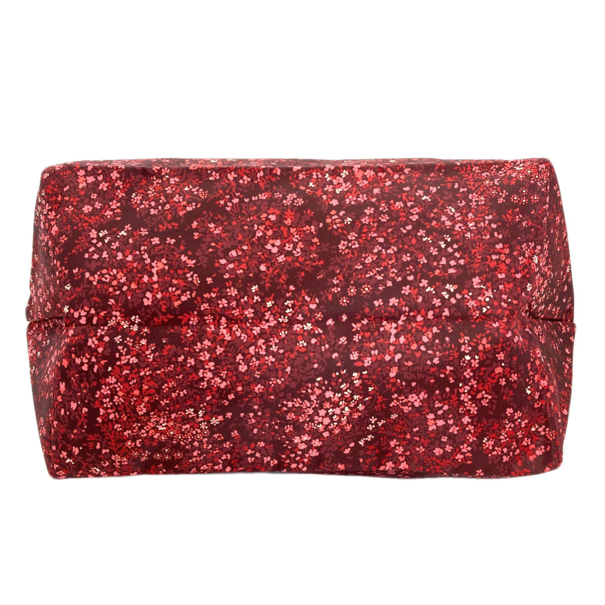 Longchamp Le Pliage Red Color Nylon Tote Bag (Pre-Owned)