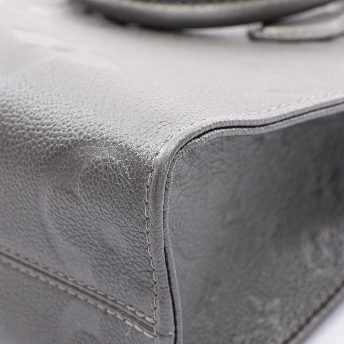 Louis Vuitton Gray Monogram Empreinte Handbag (Pre-Owned)