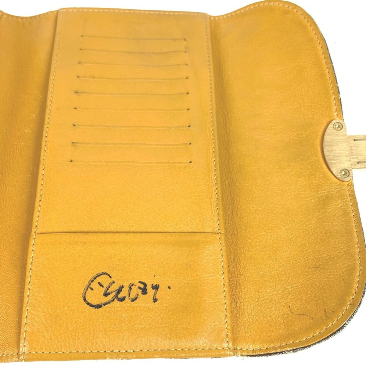 Louis Vuitton Blue Monogram Monogram Denim Canvas Long Wallet (Bi-Fold) (Pre-Owned)