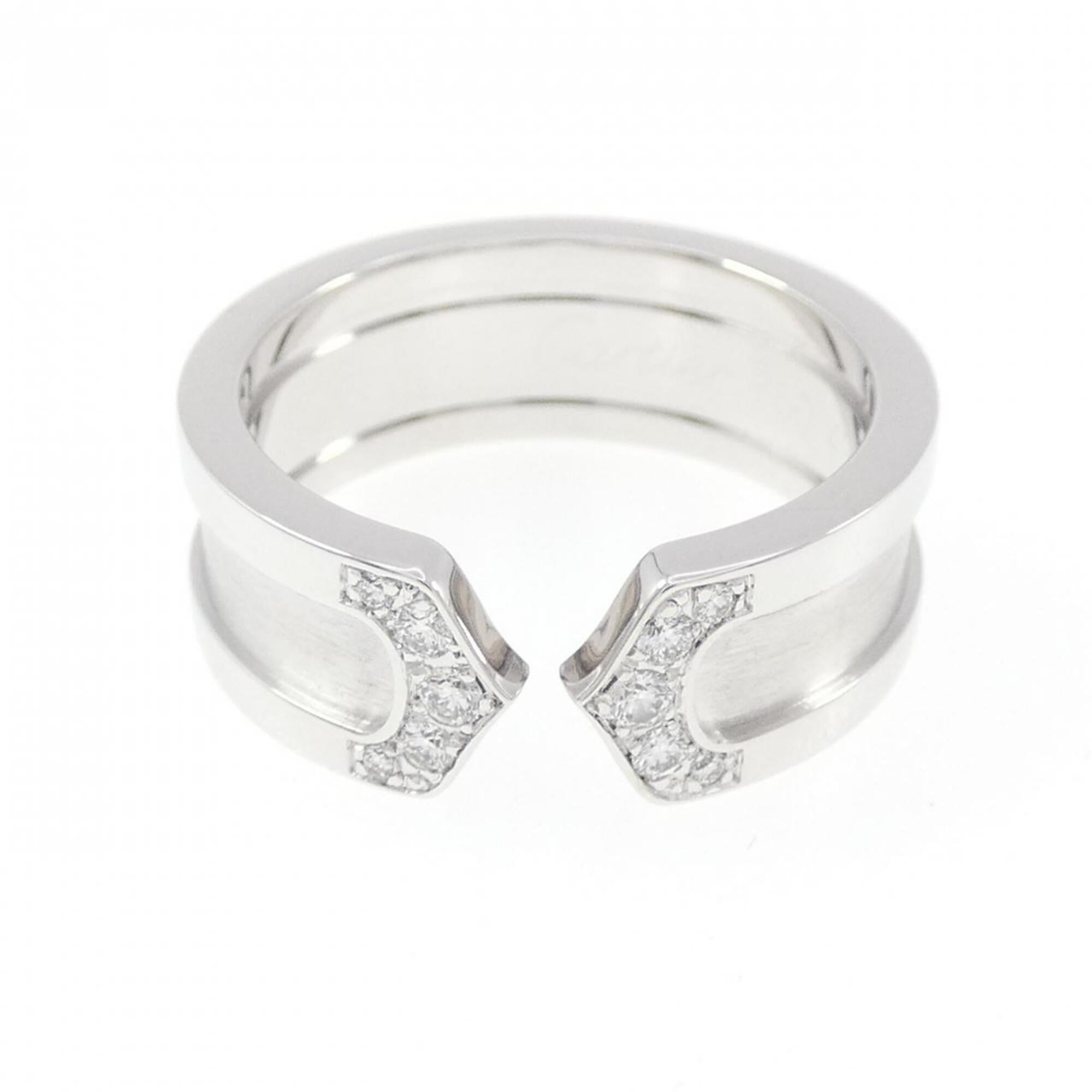 Cartier C2 White Gold (18K) Band Ring (Pre-Owned)