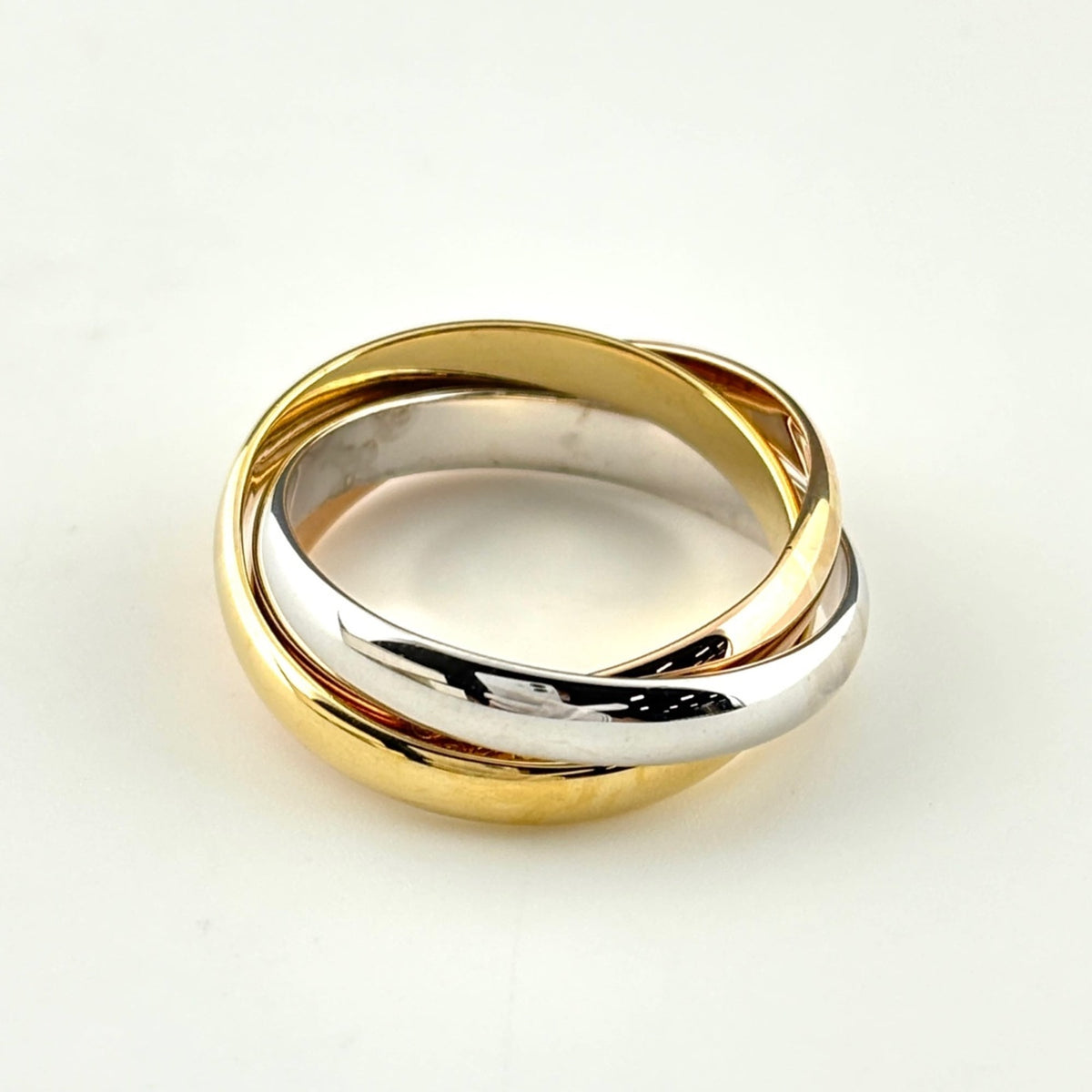 Cartier Yellow Gold (18K) Pink Gold (18K) White Gold (18K) Band Ring (Pre-Owned)