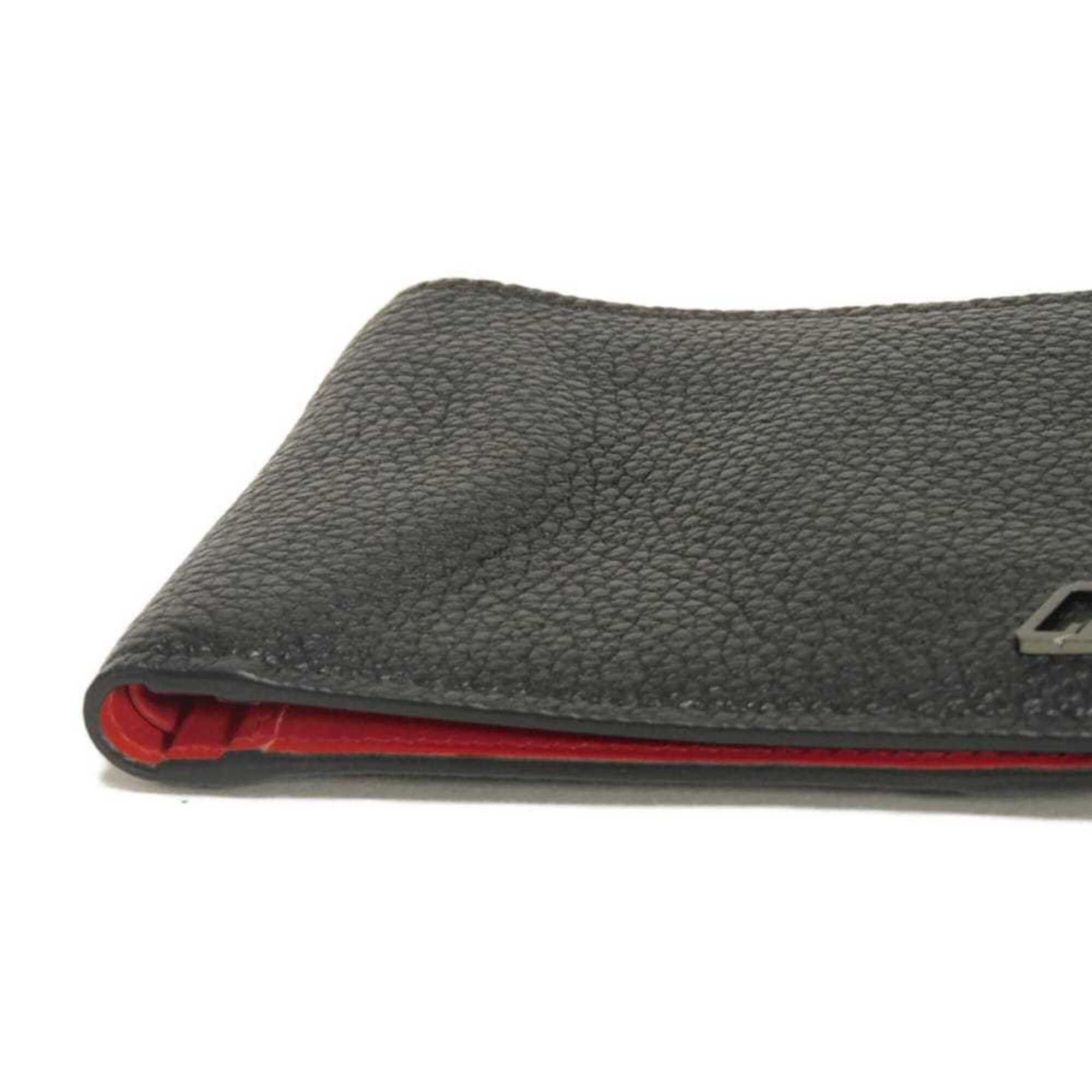 Christian Louboutin Black Leather Wallet (Bi-Fold) (Pre-Owned)